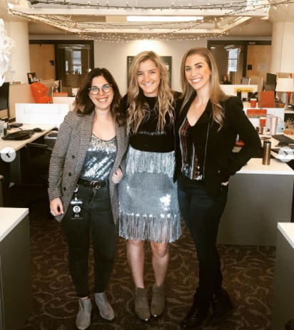 Sequin Fridays with the Marketing Girls
