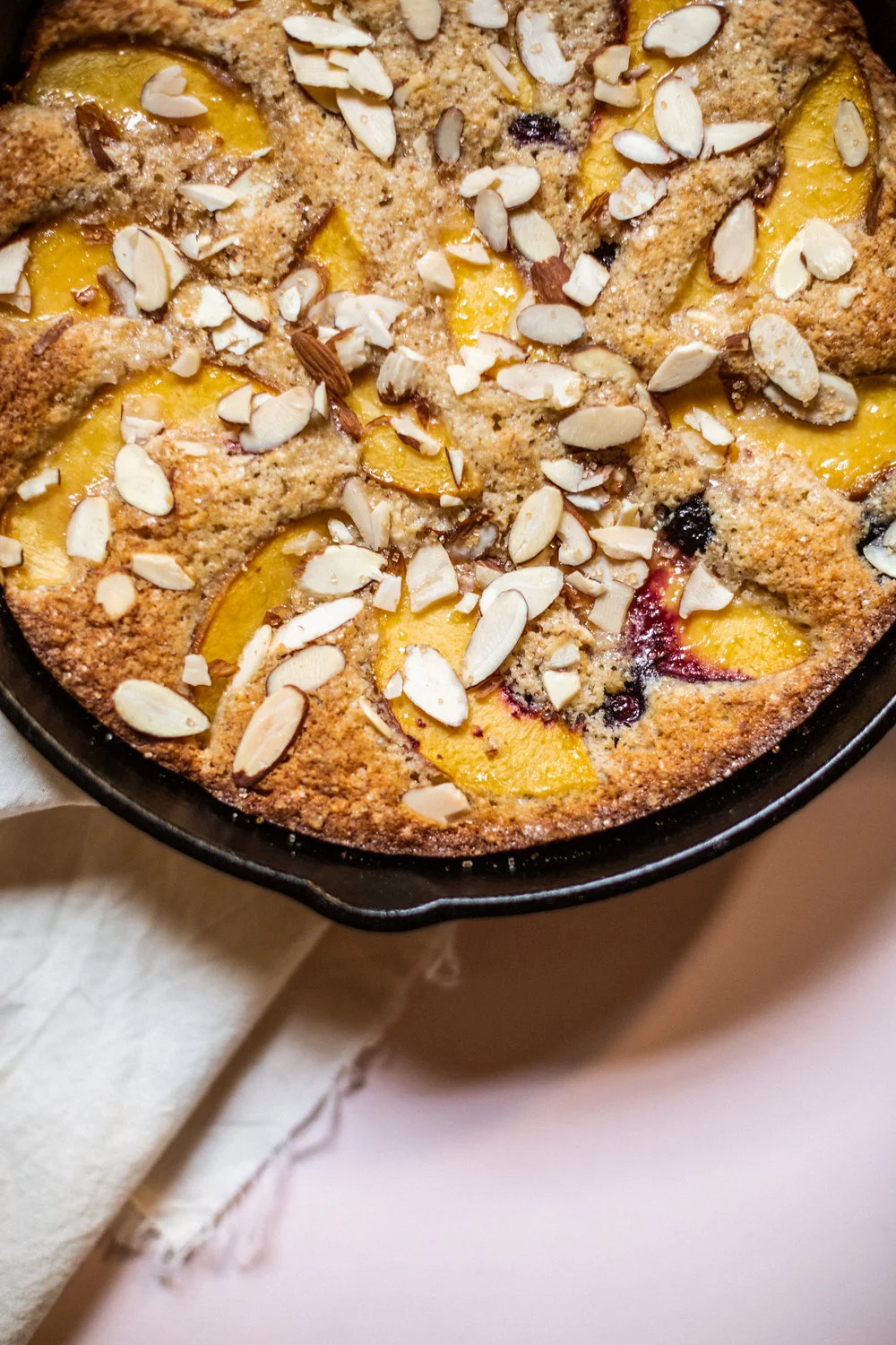 Peach Almond Cake