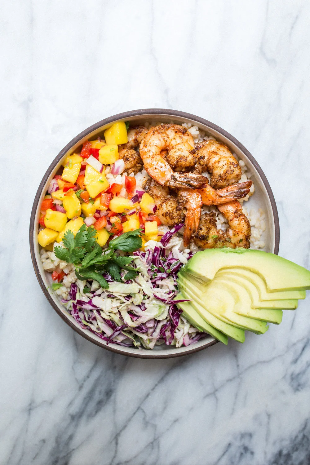 Shrimp Taco Bowl