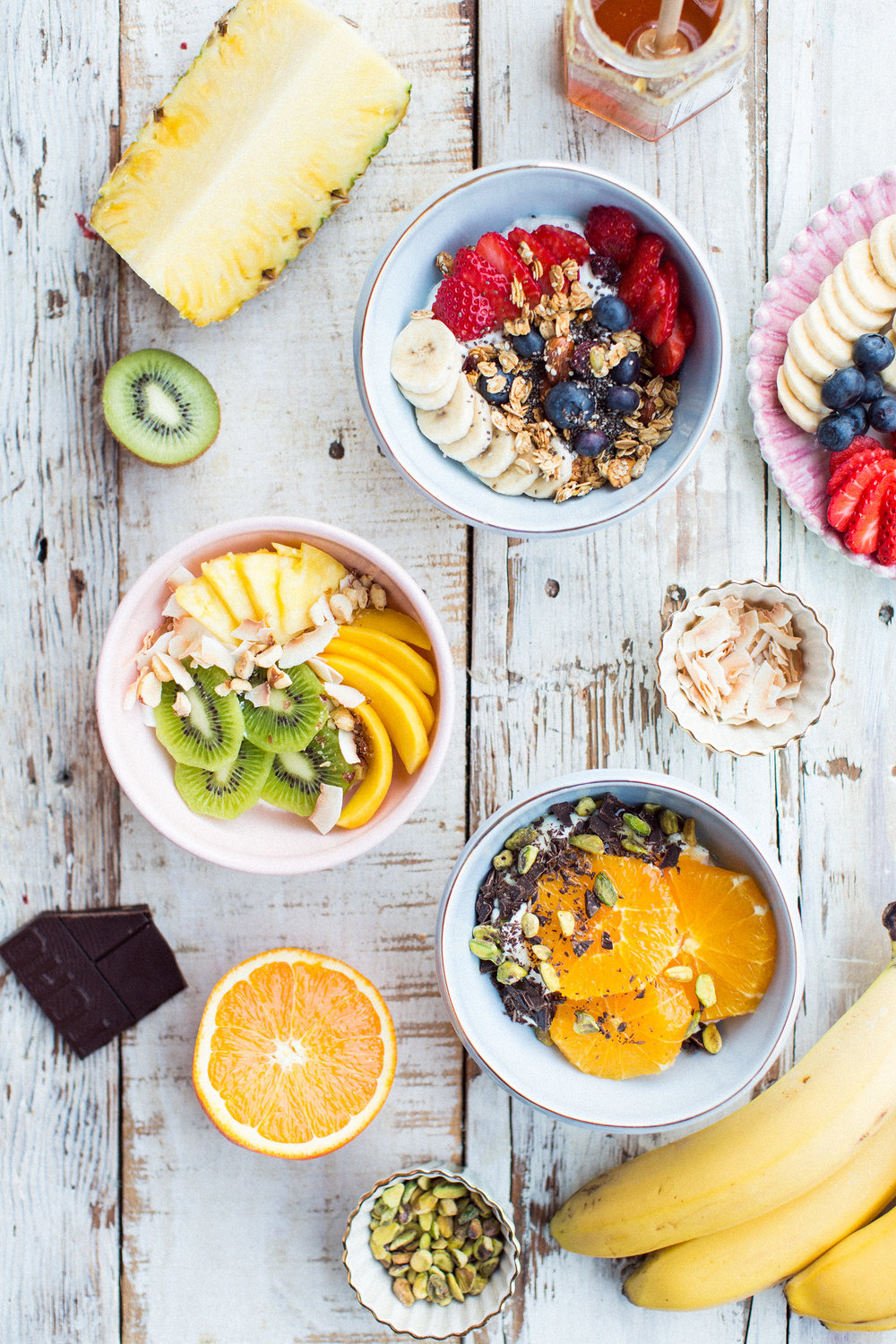 DIY Yogurt Bowls — Honeysuckle