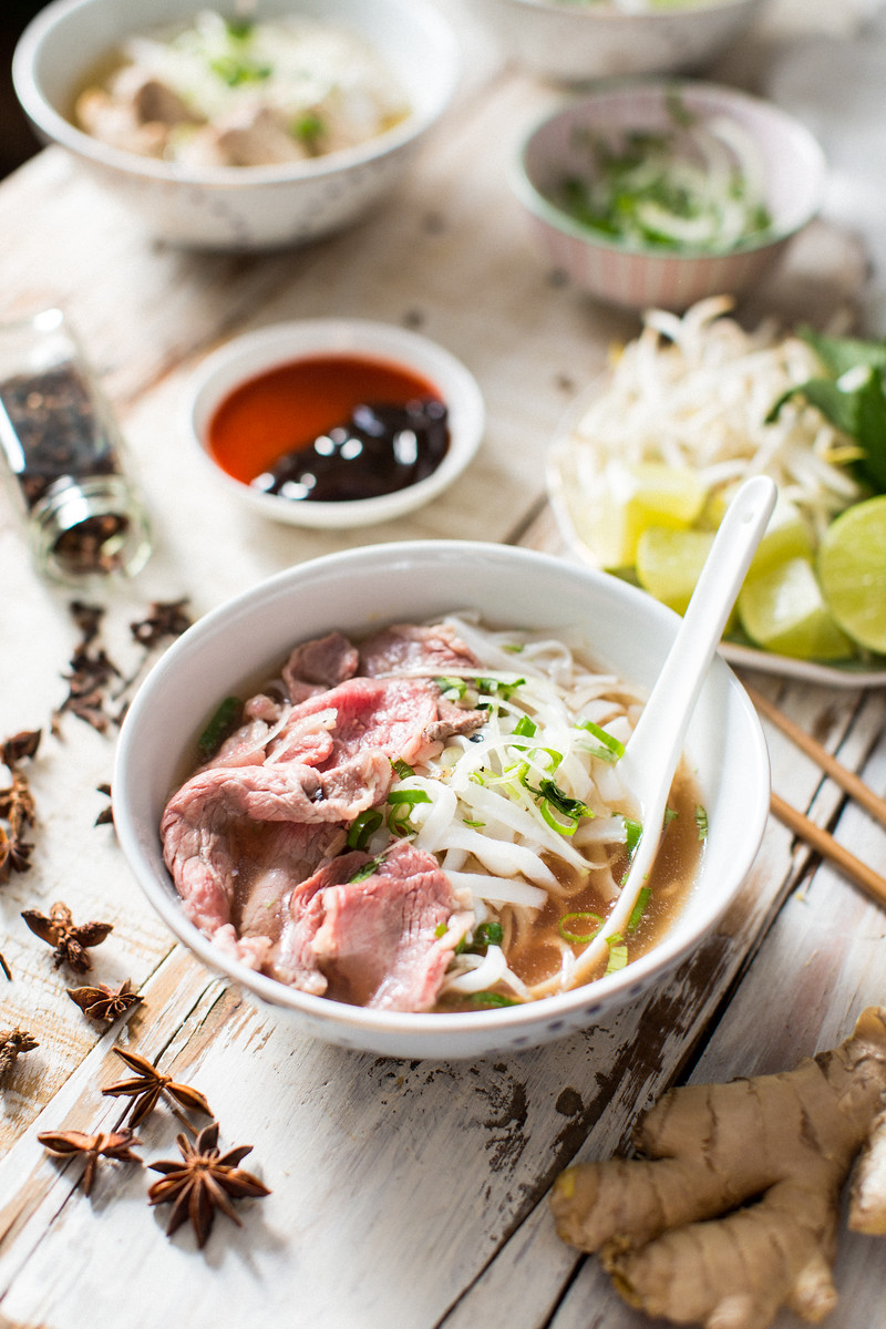 QUICK PHO - 3 WAYS! BEEF, CHICKEN, VEGGIE