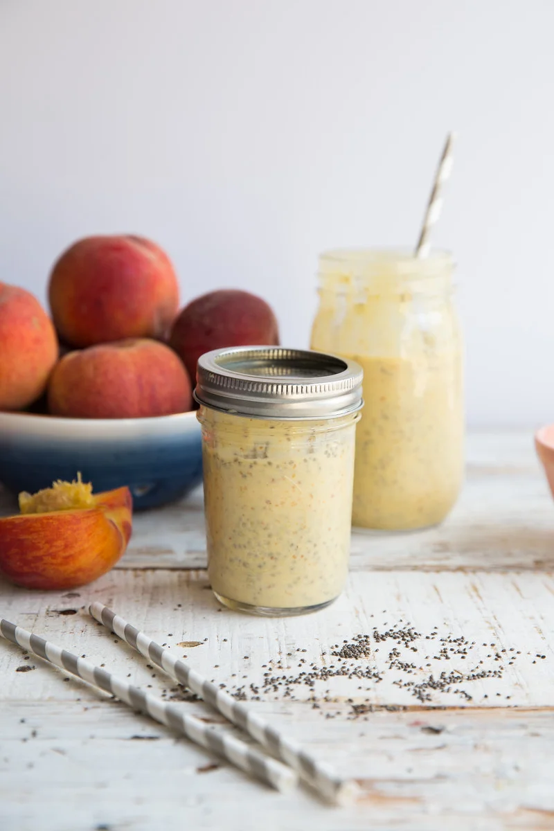 Peach Chia Shake