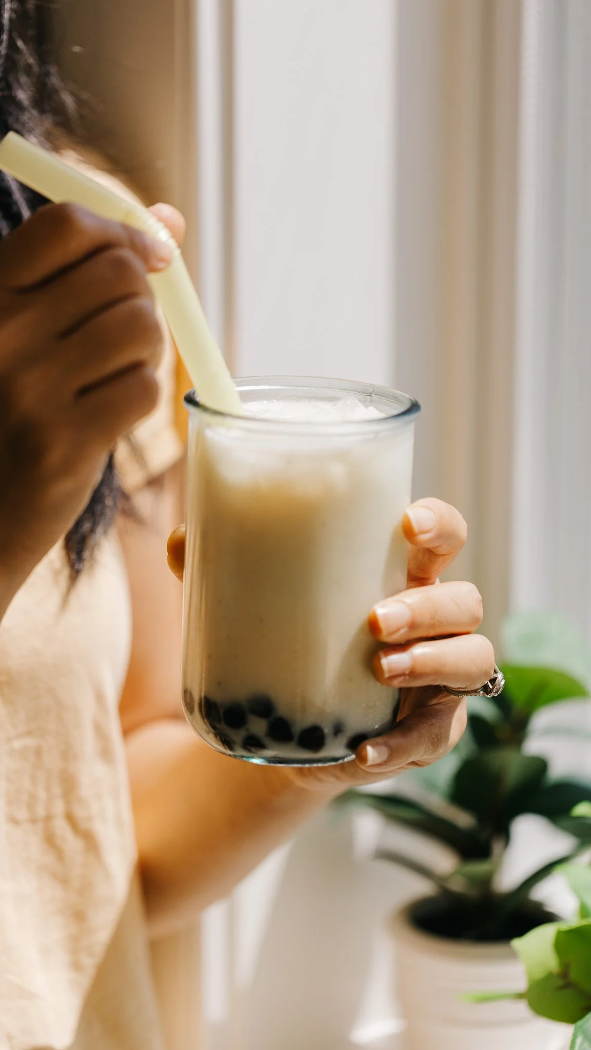 Banana Milk Boba
