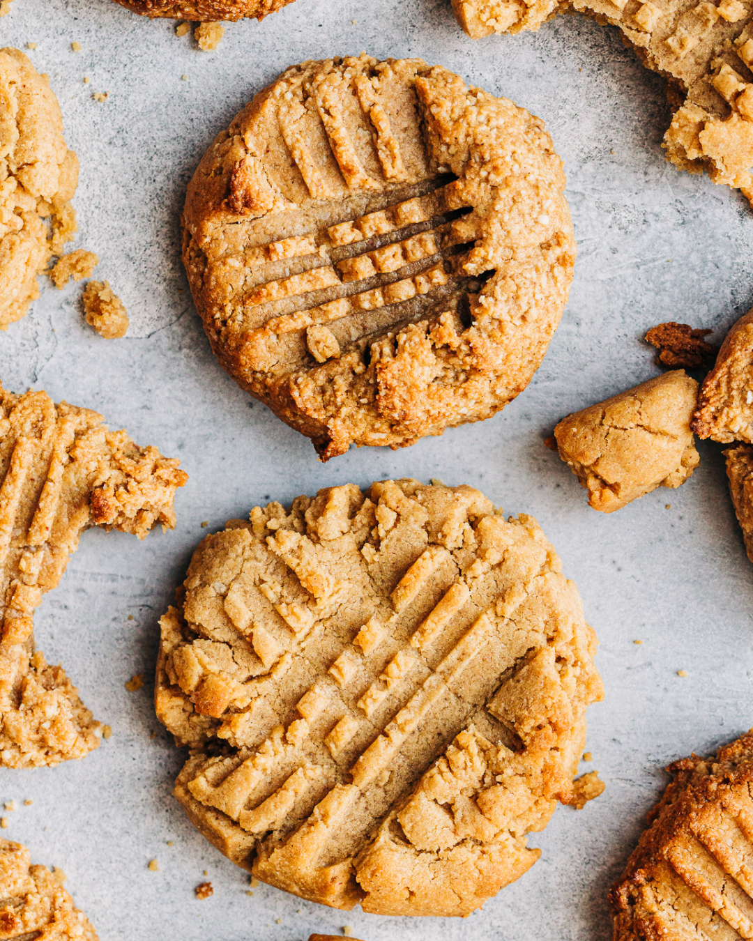 Healthy Protein Peanut Butter Cookies