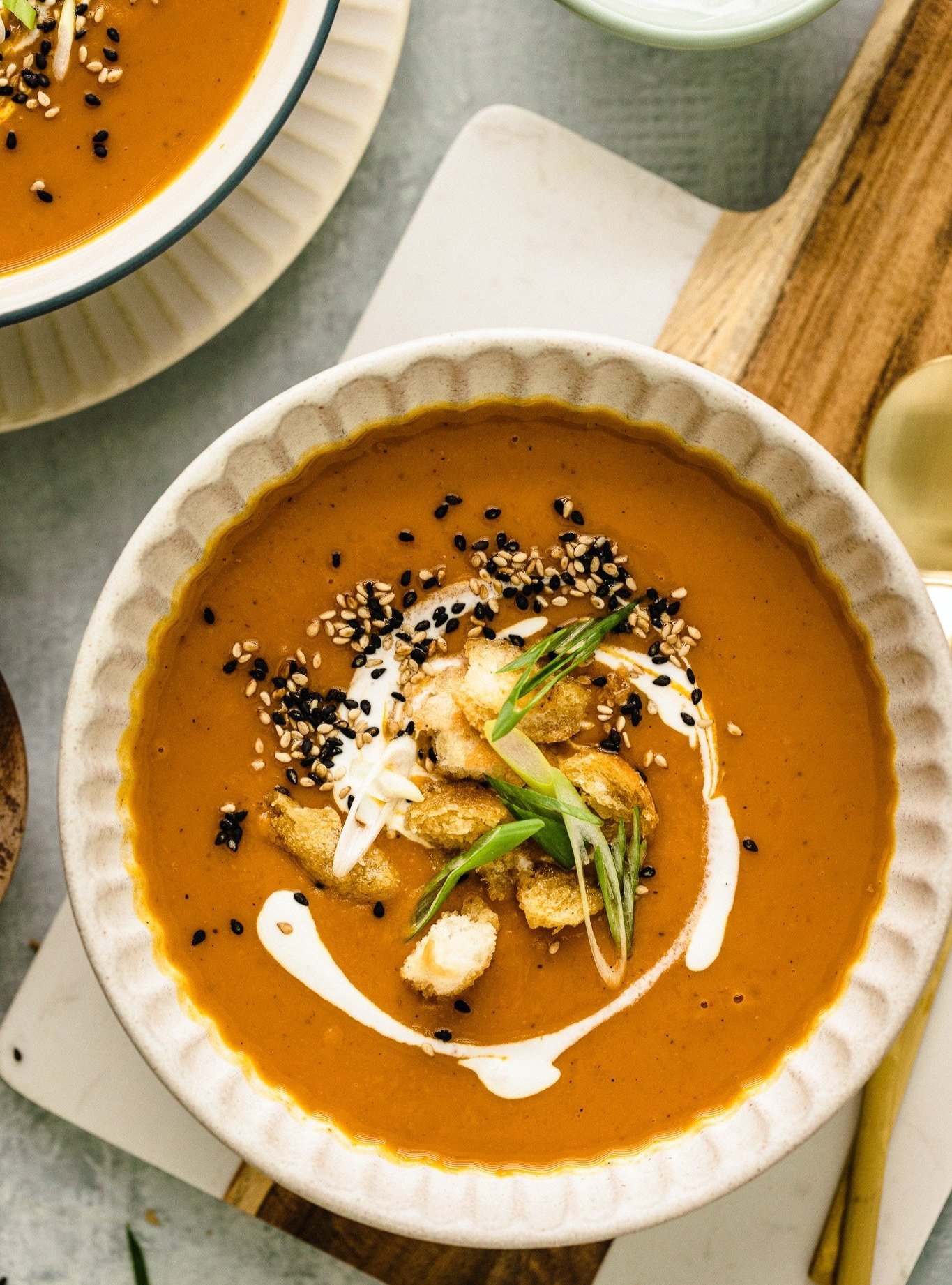 Red Miso Honeynut Soup