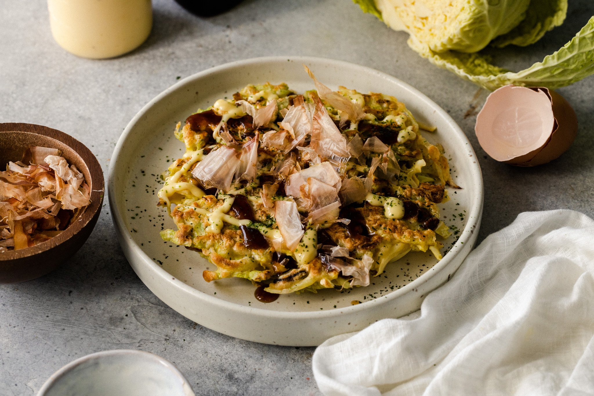 Okonomiyaki - Japanese Savory Pancake Flour mix