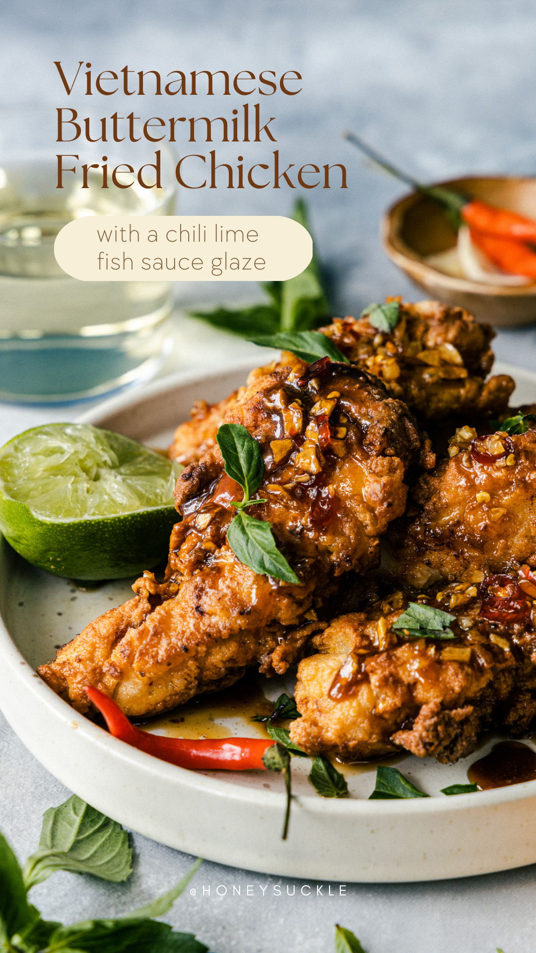 Vietnamese Buttermilk Fried Chicken — Honeysuckle