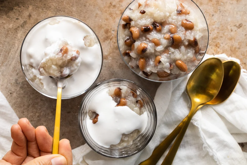 Vietnamese Black Eyed Peas Rice Pudding — Honeysuckle