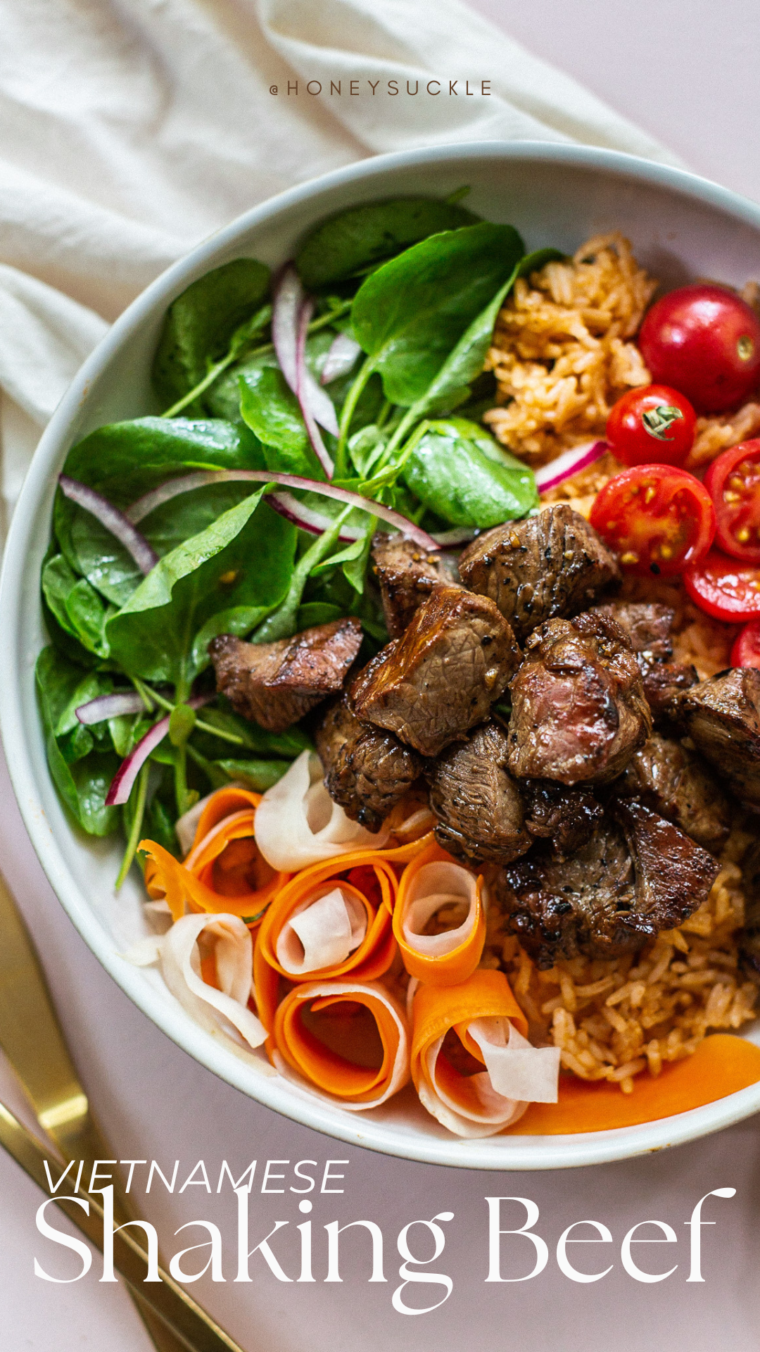 Vietnamese Shaking Beef — Honeysuckle