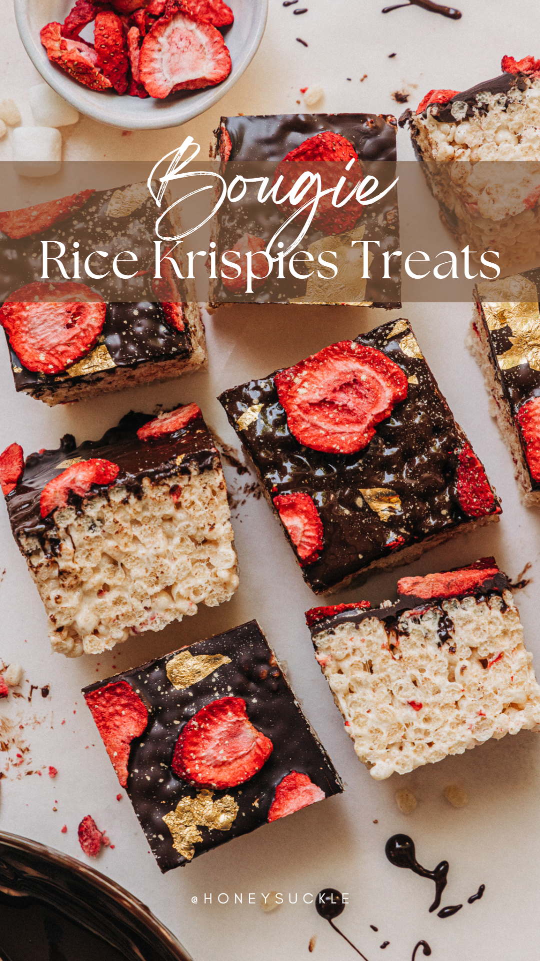 Bougie Rice Krispies Treats — Honeysuckle