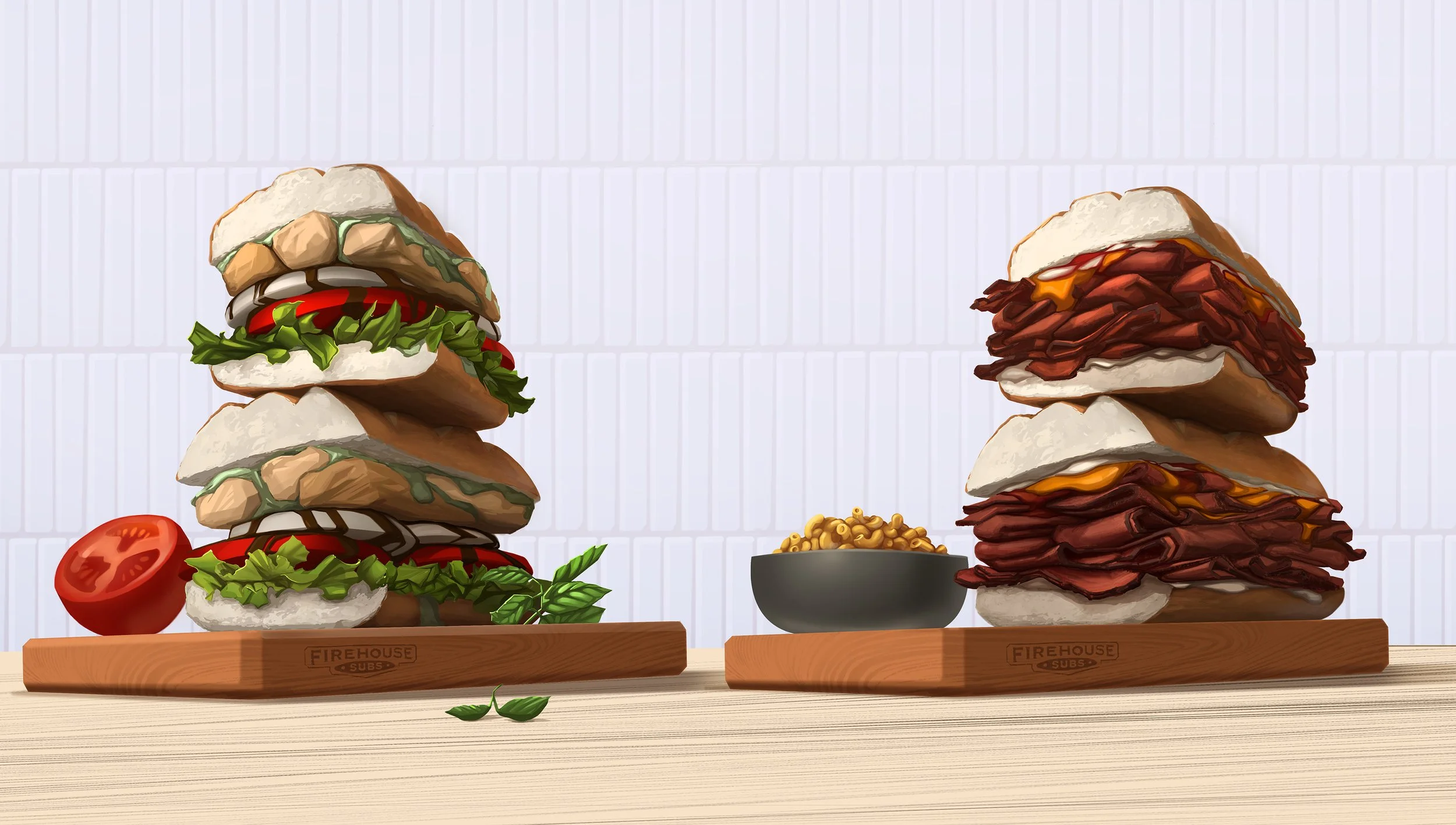 Fire House Subs Key Visuals