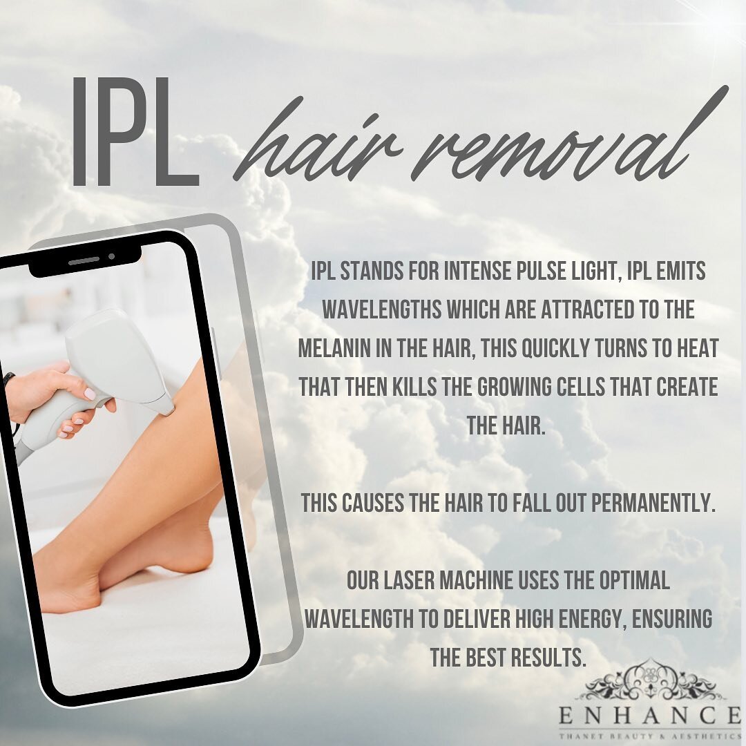 IPL helpful information!! 

Thinking about laser hair removal but need more information drop us a message today 🙌

▫️Enhance Aesthetics 
▫️Kent Clinic 
▫️Book via our link 
https://enhancethanet.book.app/book-now

#laserhairremovalkent #lips #toxtip