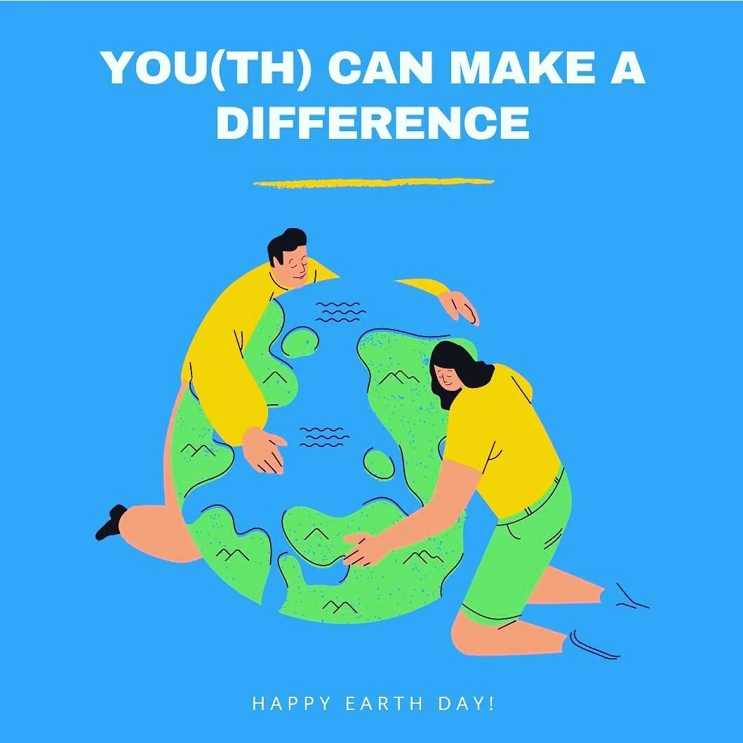 🌏 Happy #EarthDay (for yesterday - but it's OK that we're late because every day should be Earth Day!) 

💚 We care about helping young people make a difference and secure a beautiful future for themselves and the planet. 

💡Guys if you have any id