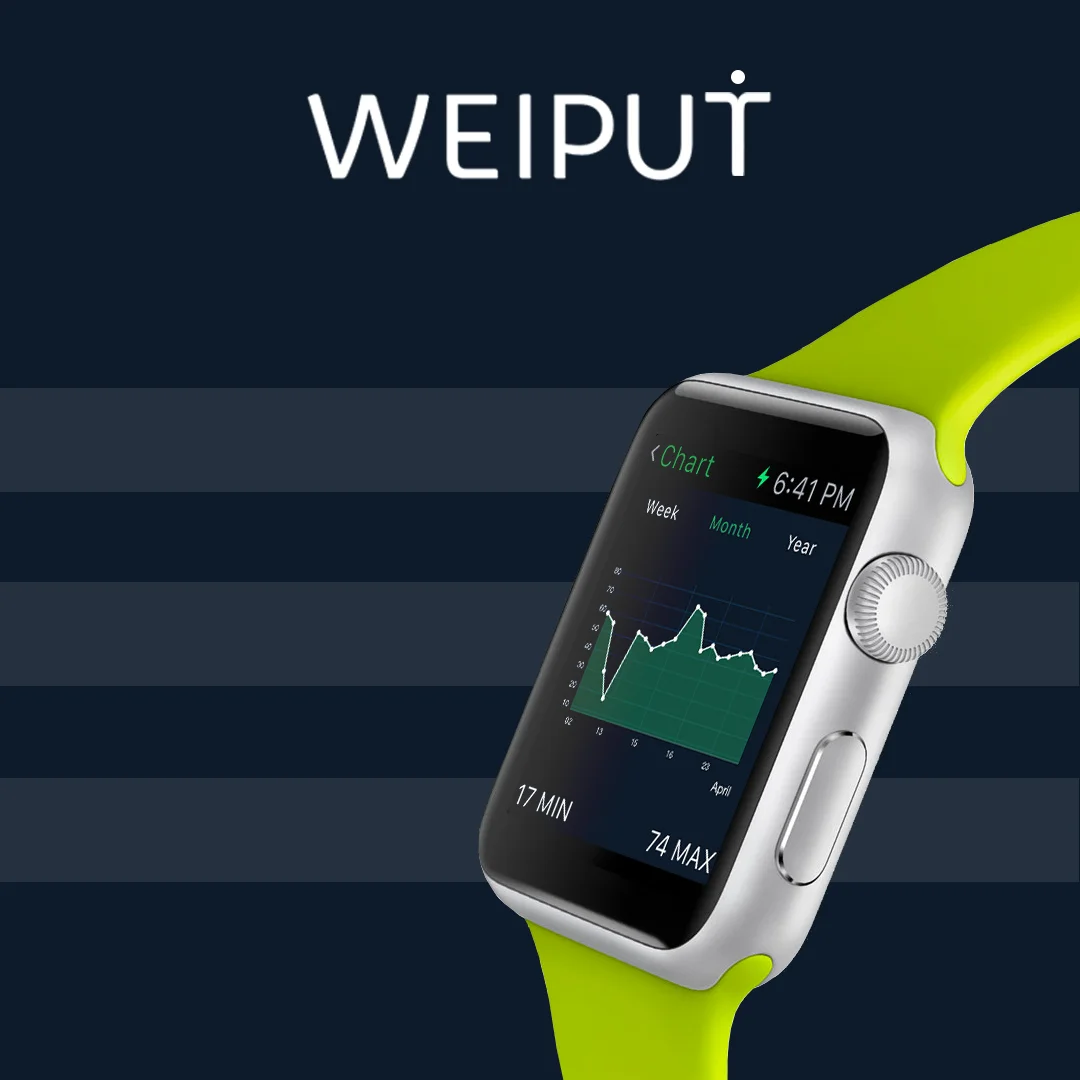 Track your weight right from a wrist