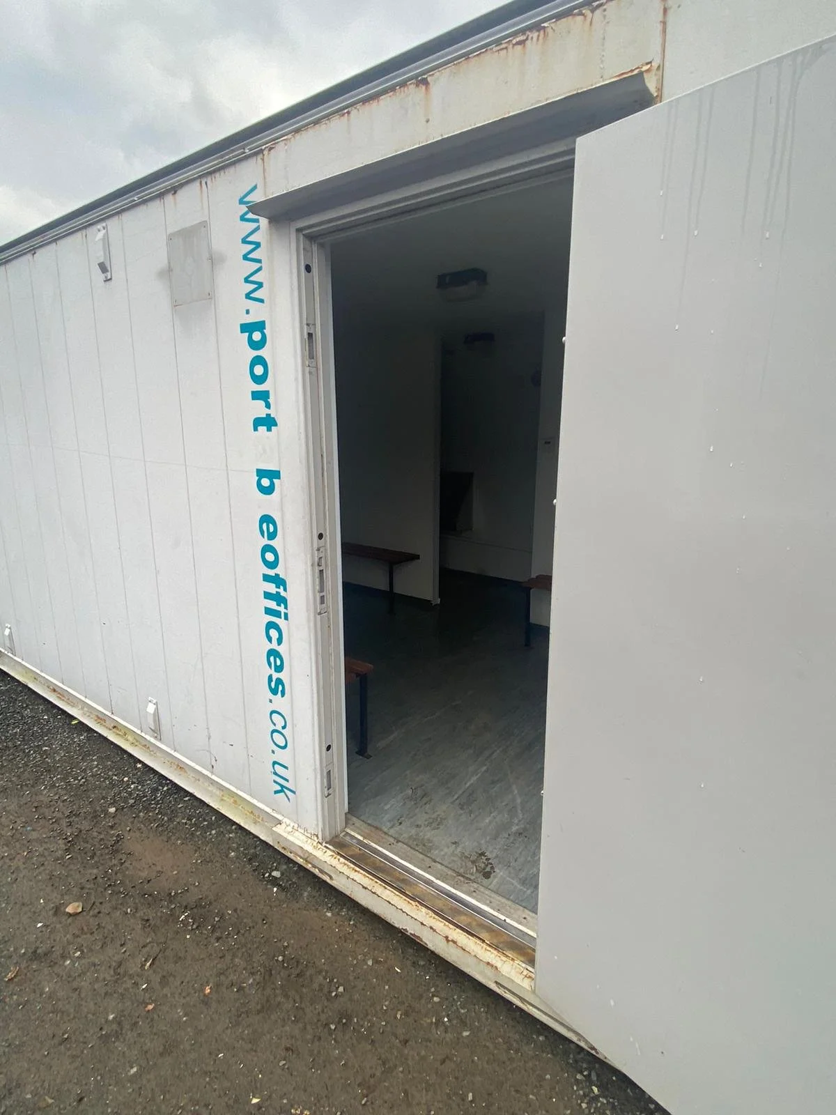 40x12 Changing Room — cch caernarfon commercial steel container