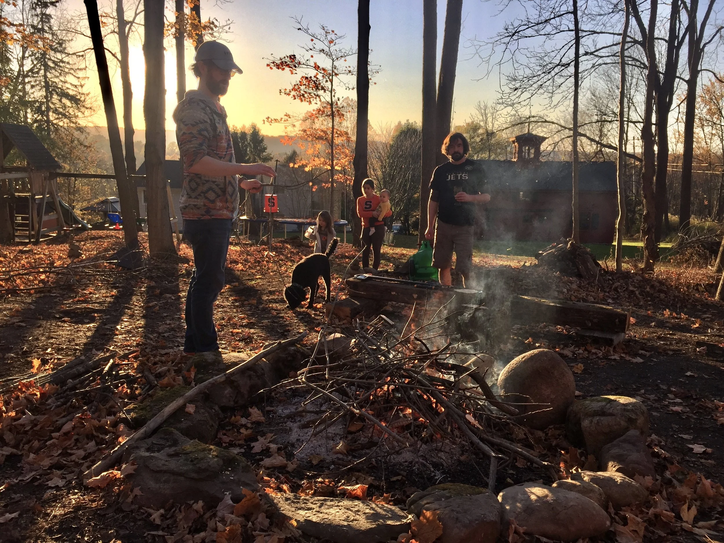 Three months in Syracuse.