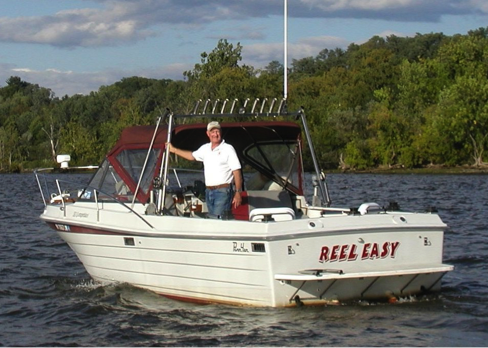 Captain Jay aboard Reel Easy