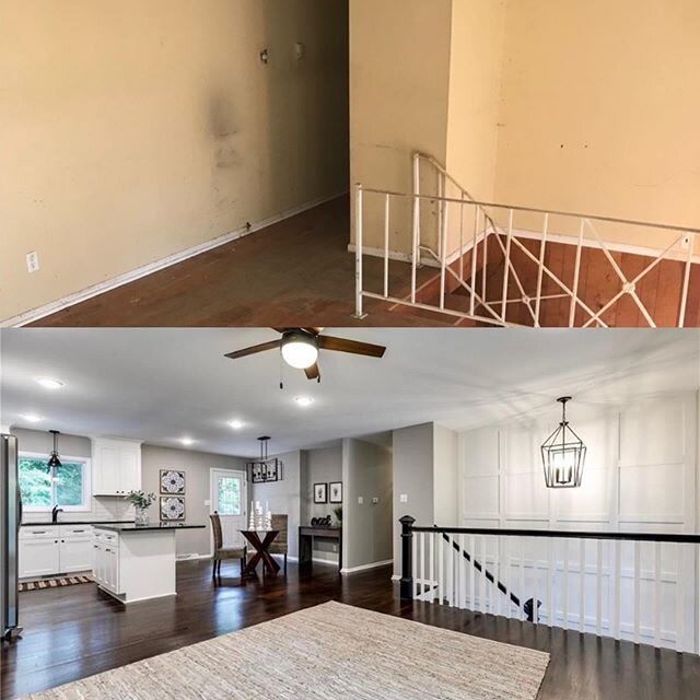 #transformationtuesday This property was a fan favorite when it hit the market last Summer, but not many were aware of the amazing transformation that took place. Again.. we are very lucky to have such a talented team to convert these neglected prope