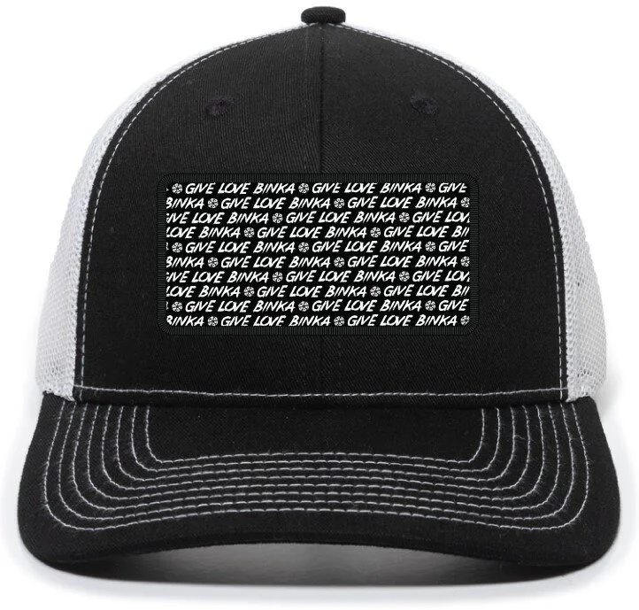 GIVE LOVE BINKA patch hat