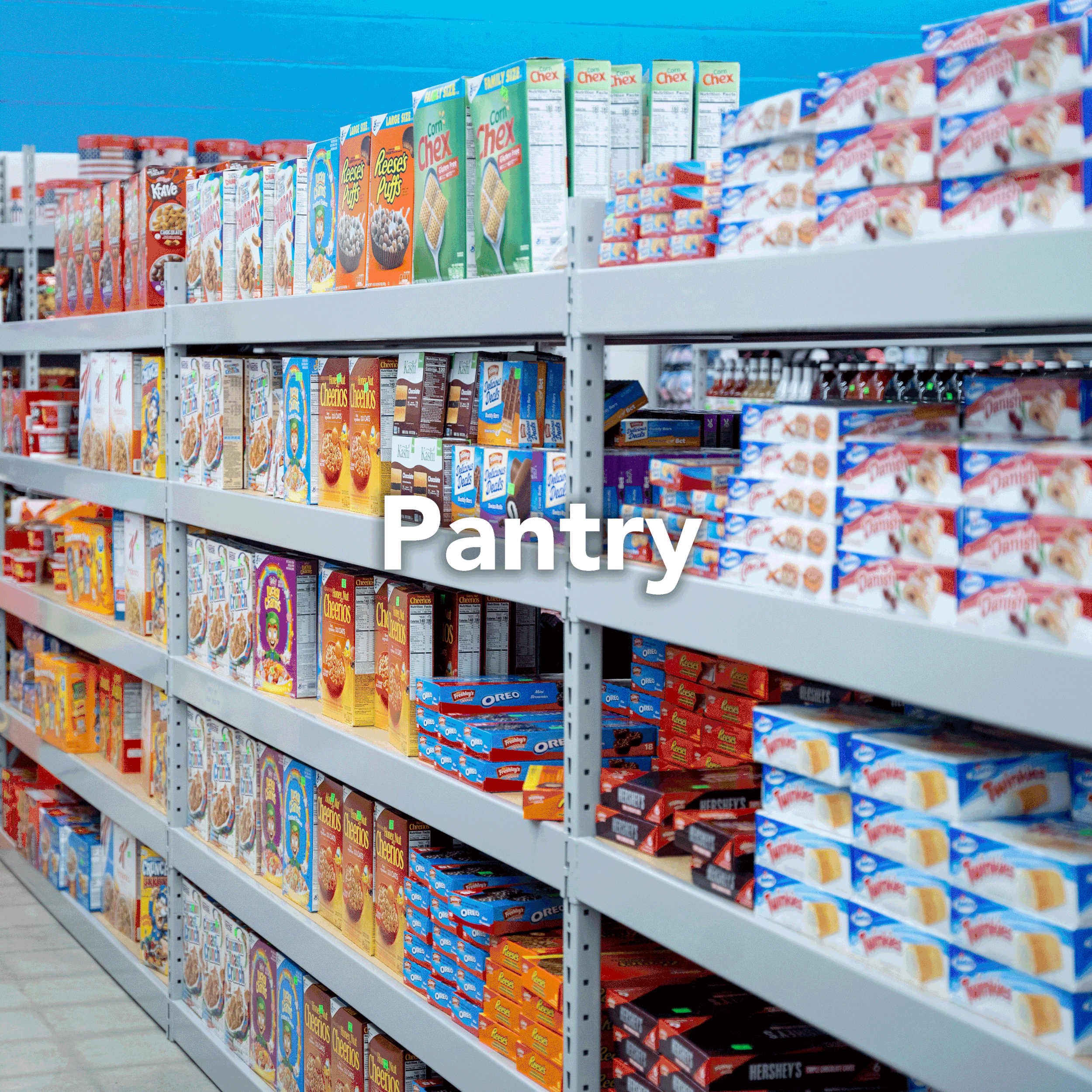 Discounted pantry supplies