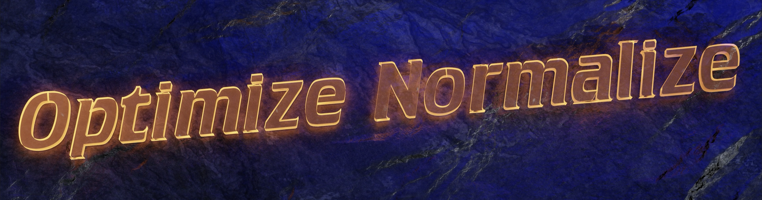 Optimize Normalize