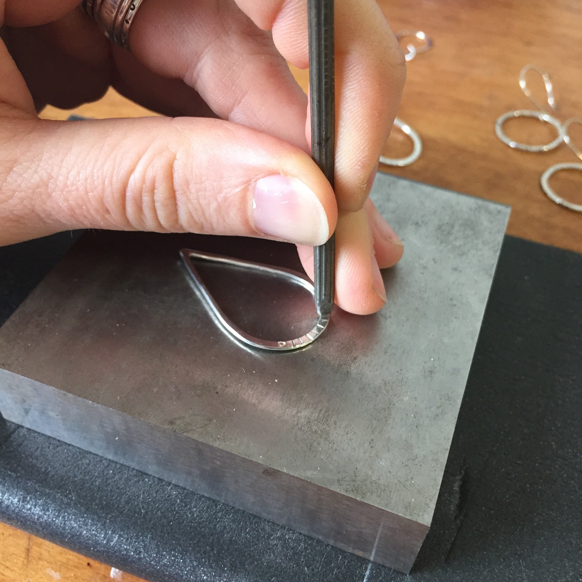 asheville-jewelry-class-explore-ignite-studios-silver-earrings-workshop