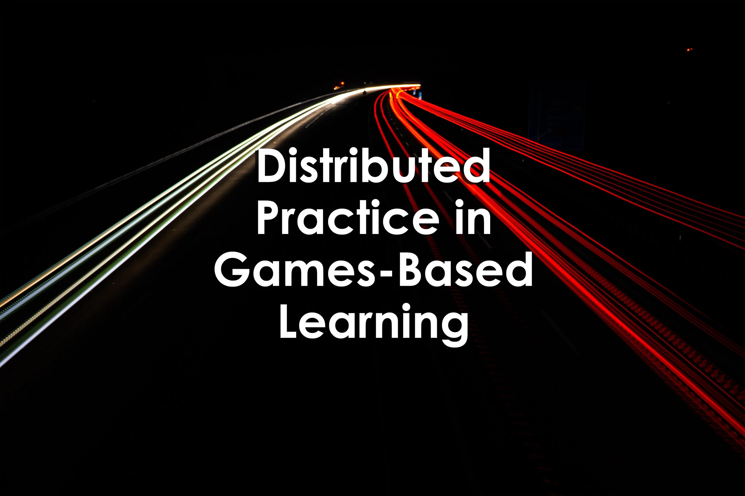 Distributed Practice in Games-Based Learning
