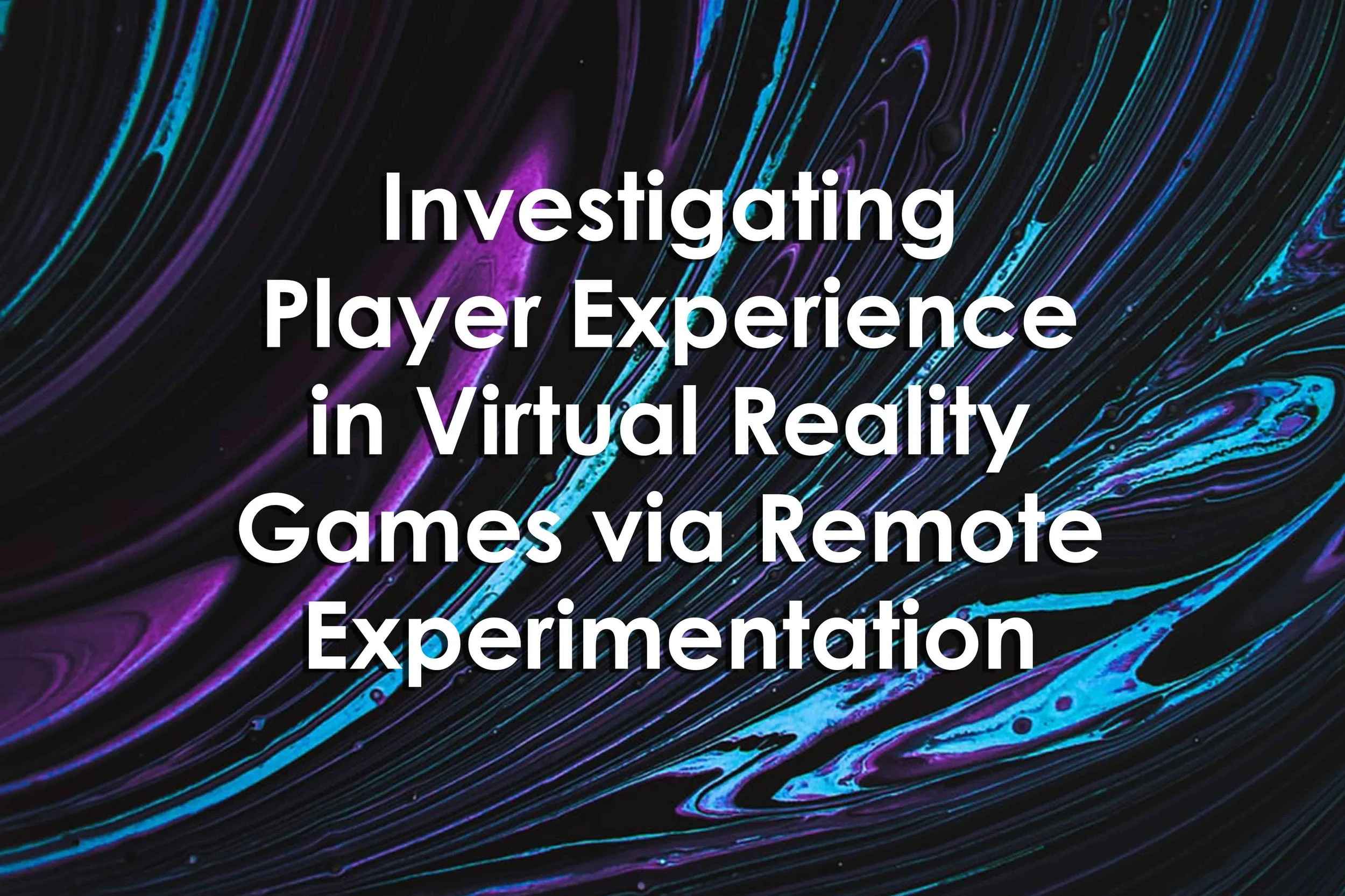 Investigating Player Experience in Virtual Reality Games via Remote