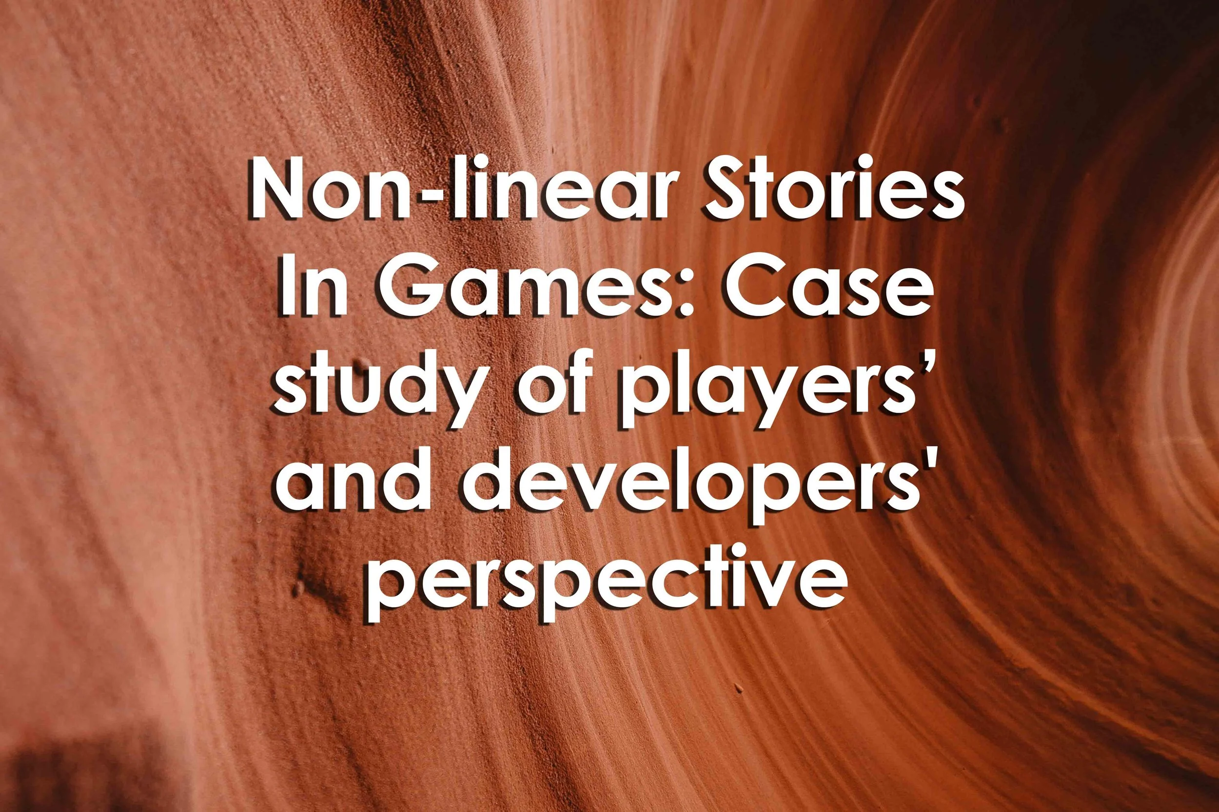 Non-linear Stories In Games: Case study of players’‘ and developers' perspective