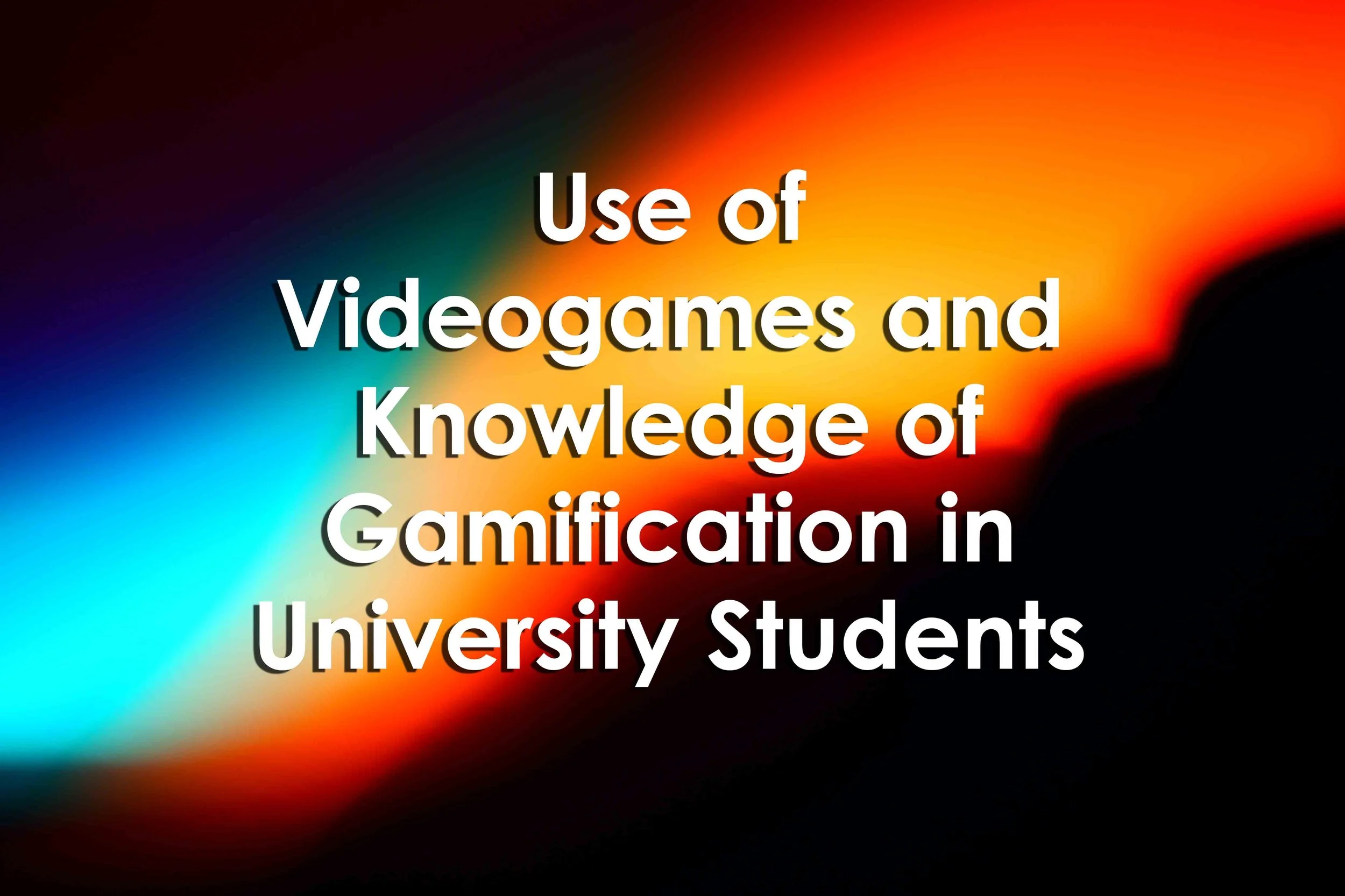 Use of Videogames and Knowledge of Gamification in University Students