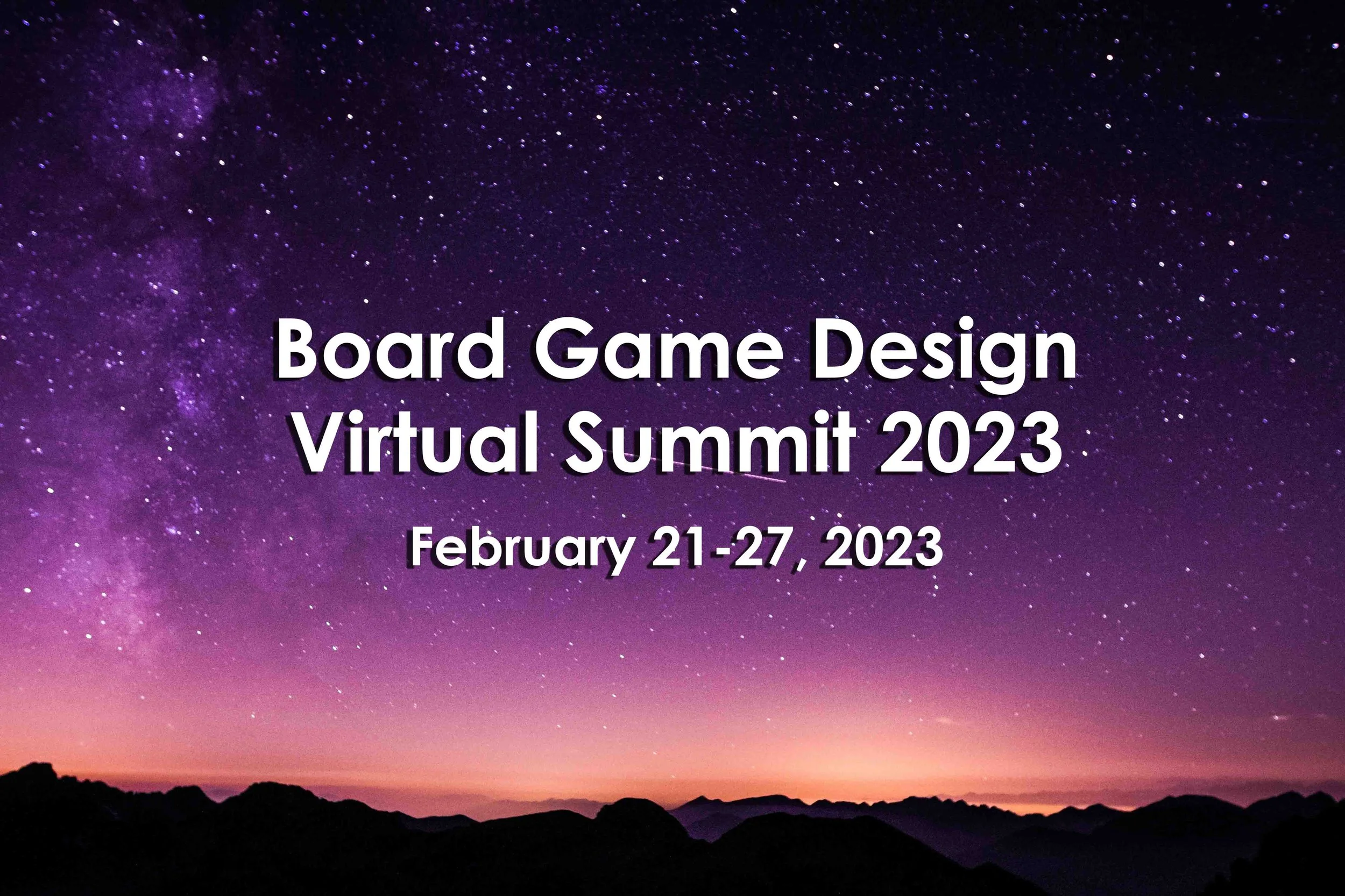 Board Game Design Virtual Summit 2023