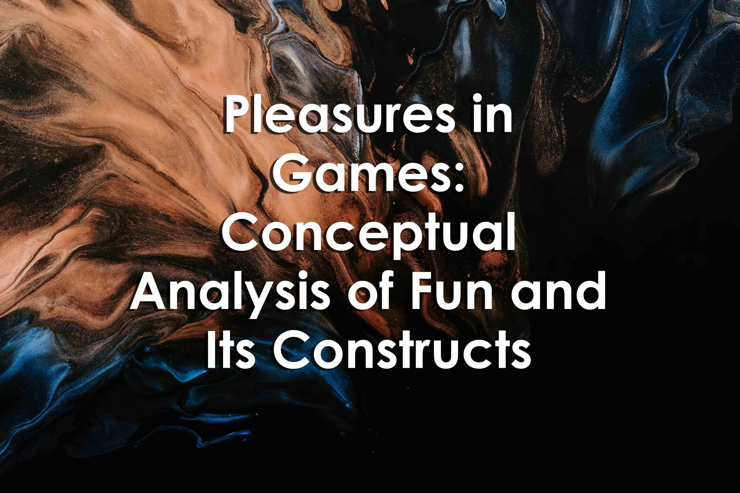 Pleasures in Games: Conceptual Analysis of Fun and Its Constructs