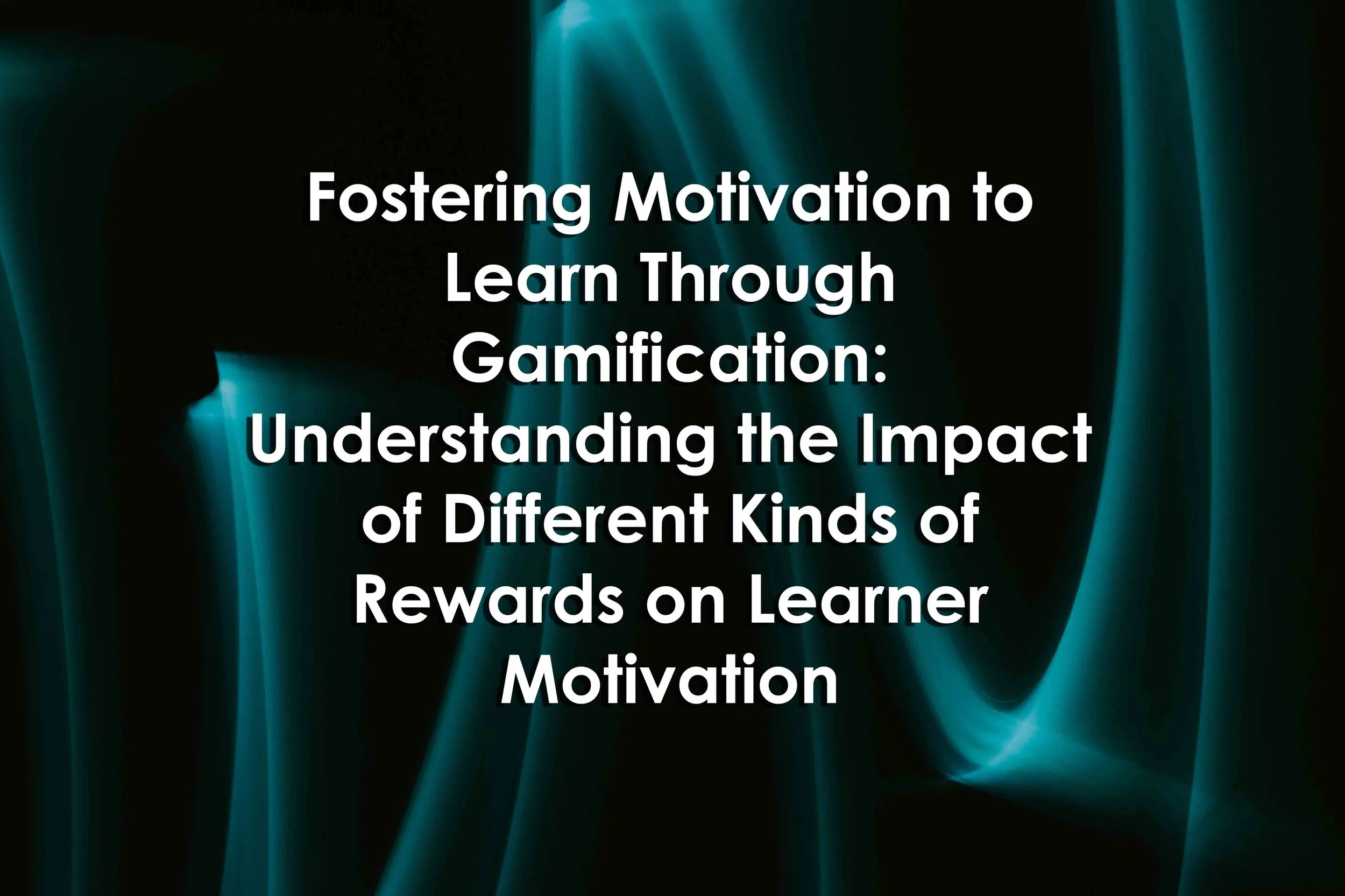 Fostering Motivation to Learn Through Gamification: Understanding the Impact of Different Kinds of Rewards on Learner Motivation