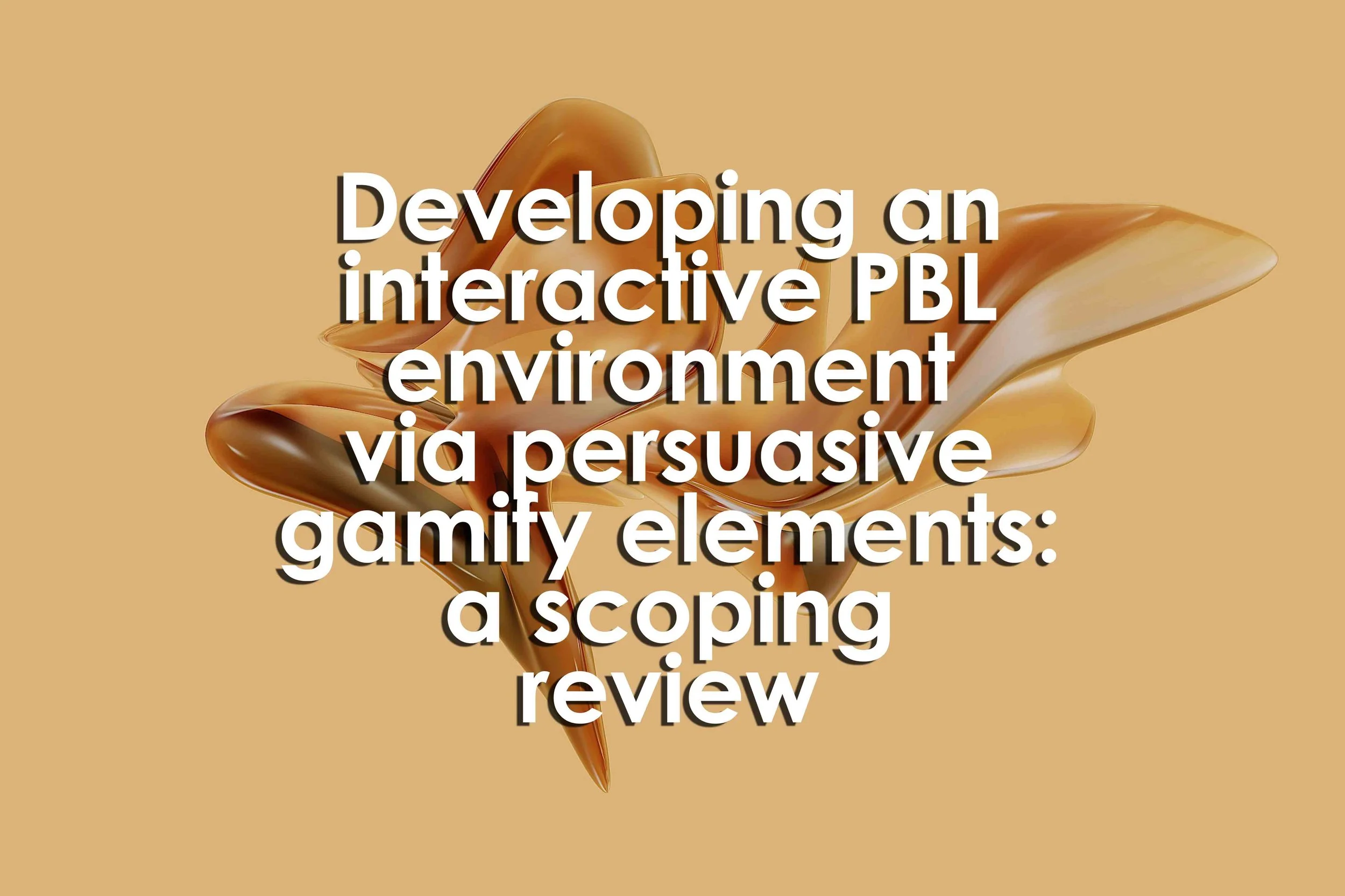Developing an interactive PBL environment via persuasive gamify elements: