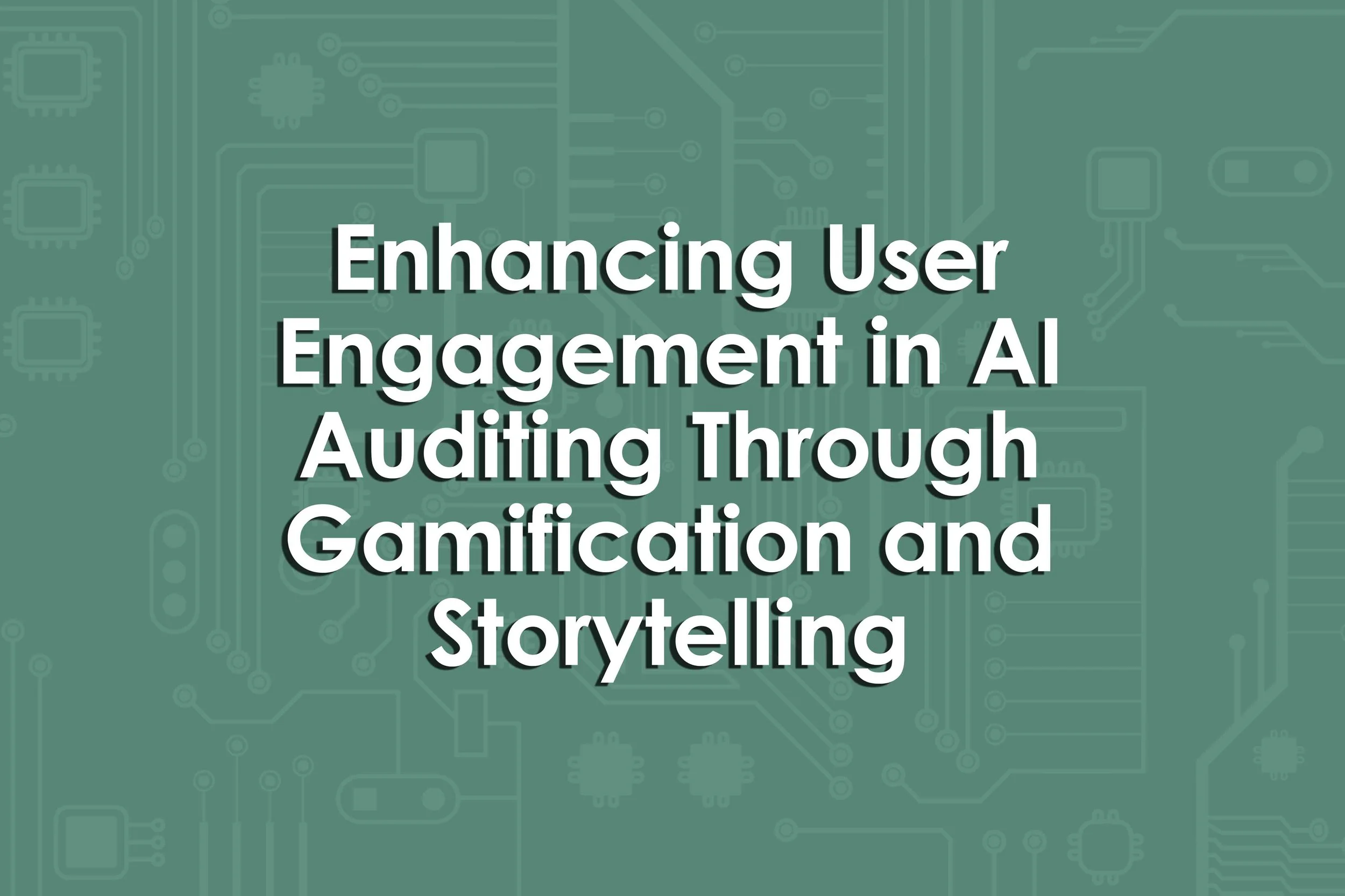 Enhancing User Engagement in AI Auditing Through Gamification and Storytelling