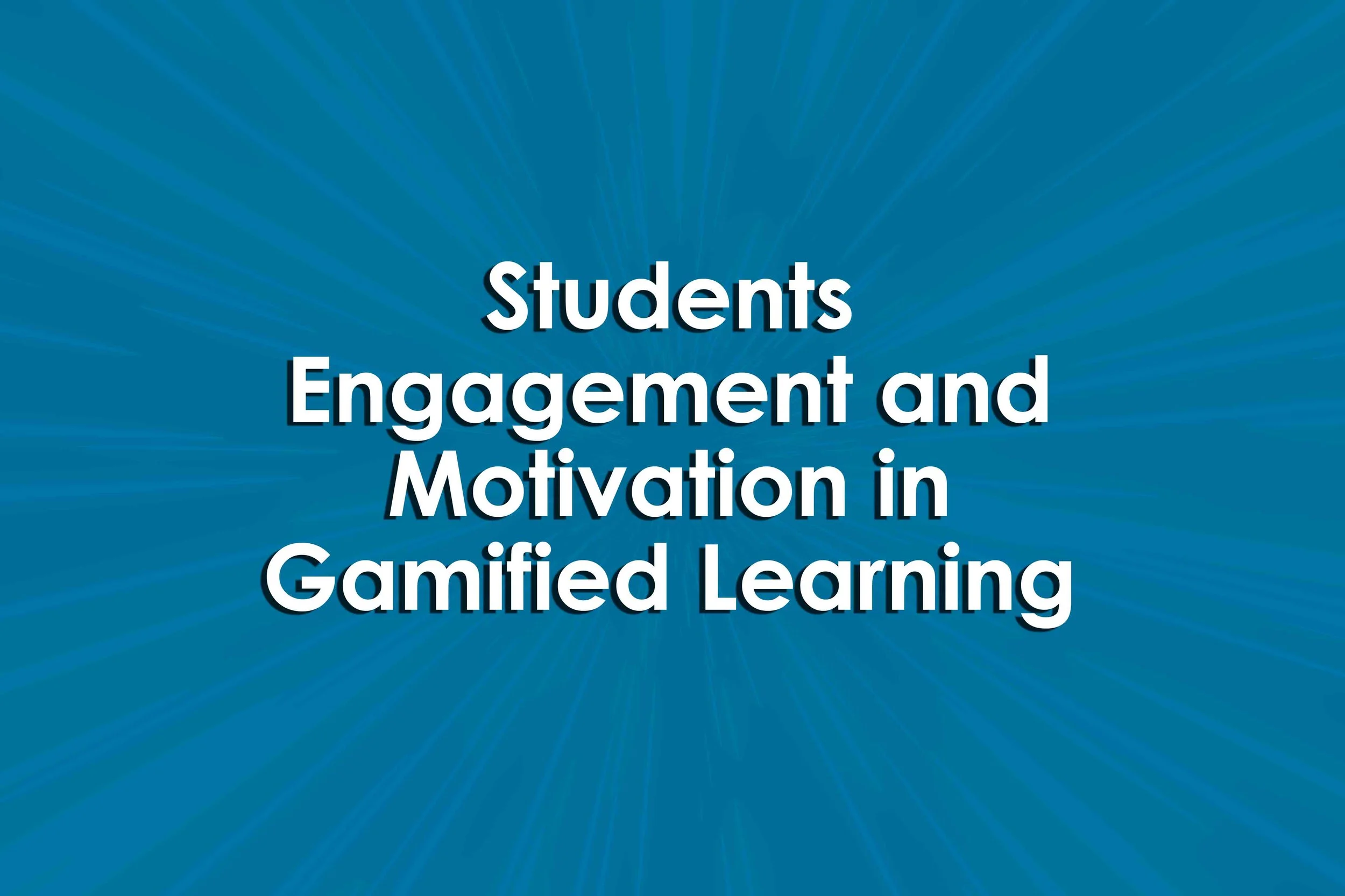 Students Engagement and Motivation in Gamified Learning
