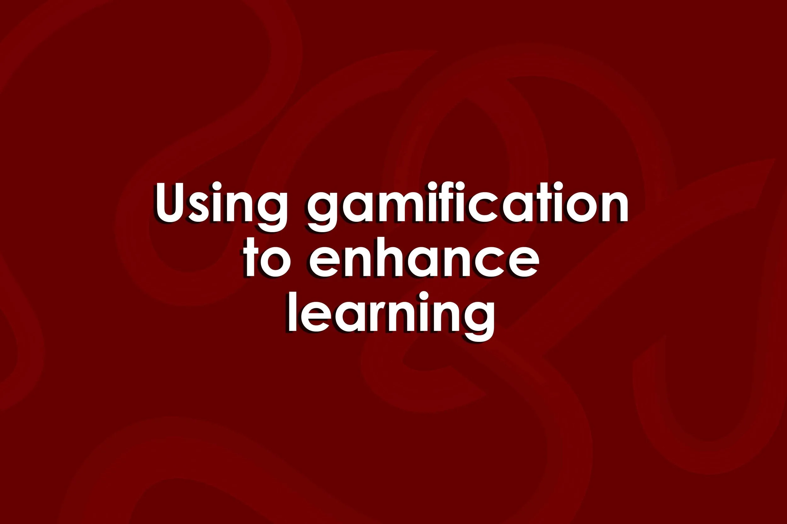 Using gamification to enhance learning