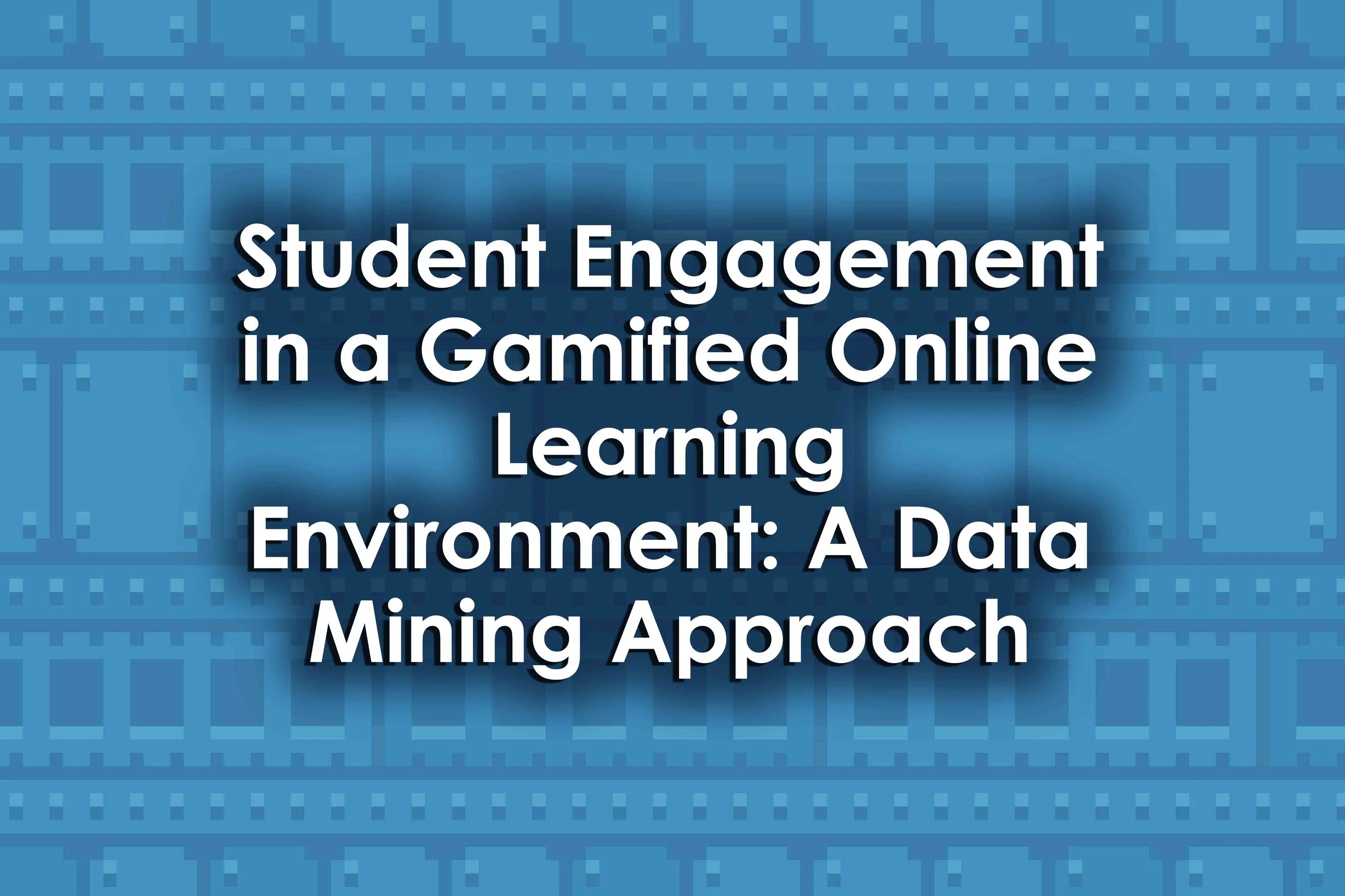 Student Engagement in a Gamified Online Learning Environment: A Data Mining Approach