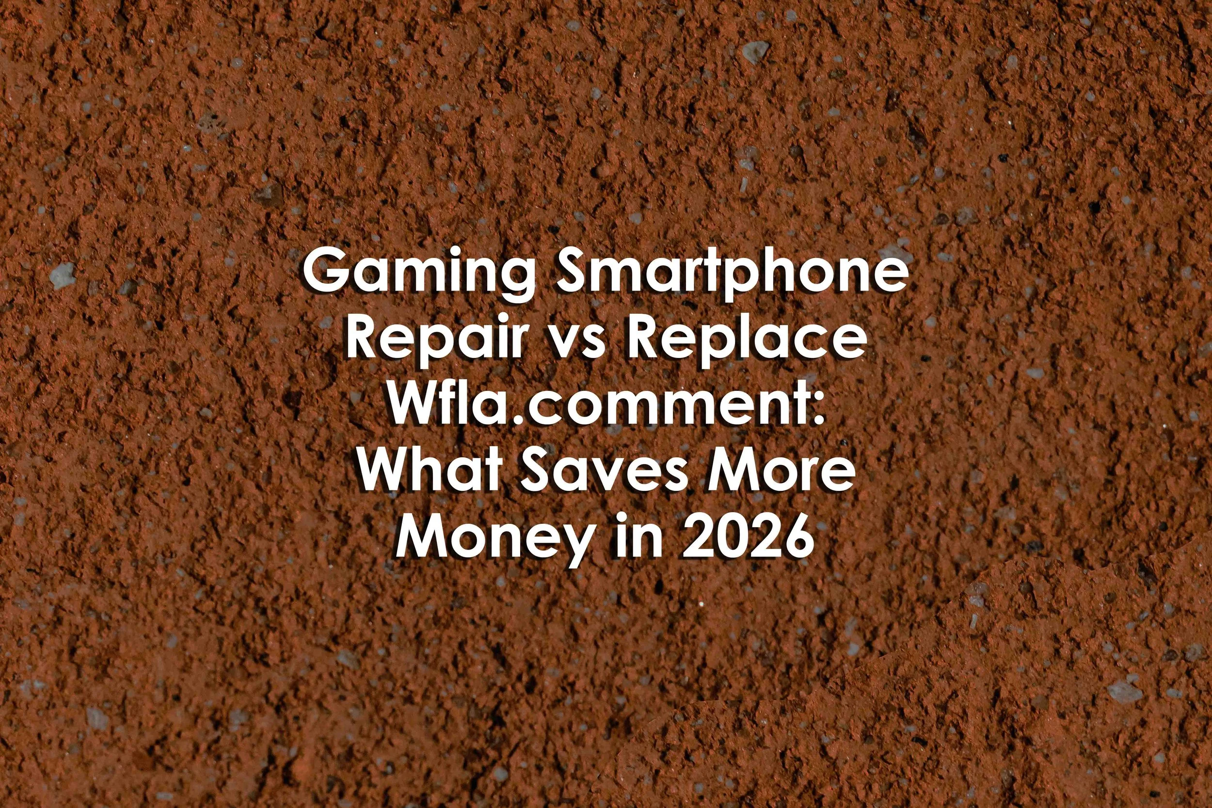 Gaming Smartphone Repair vs Replace Wfla.comment: What Saves More Money in 2026