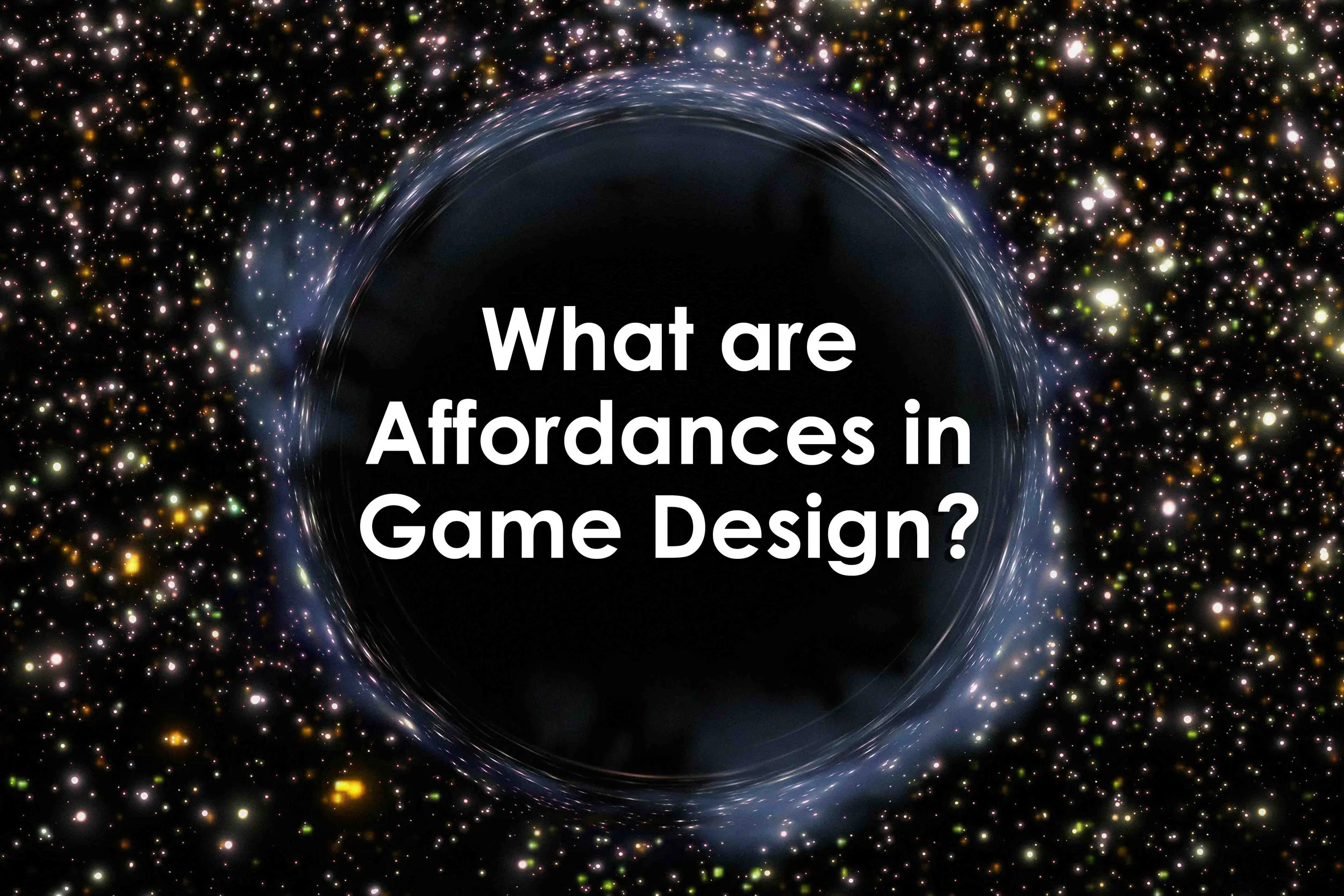 What are Affordances in Game Design?