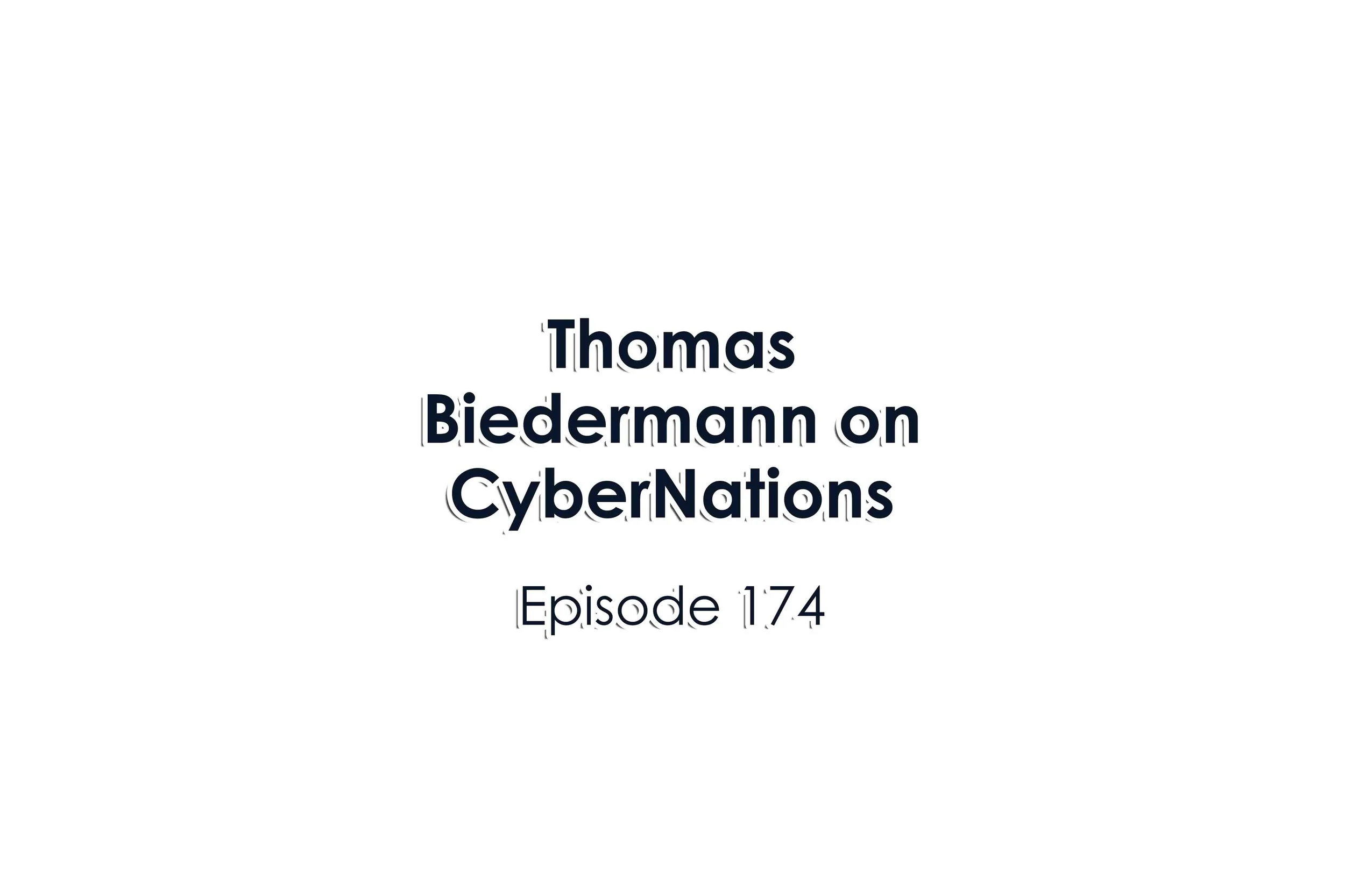 Episode 174 Thomas Biedermann on CyberNations