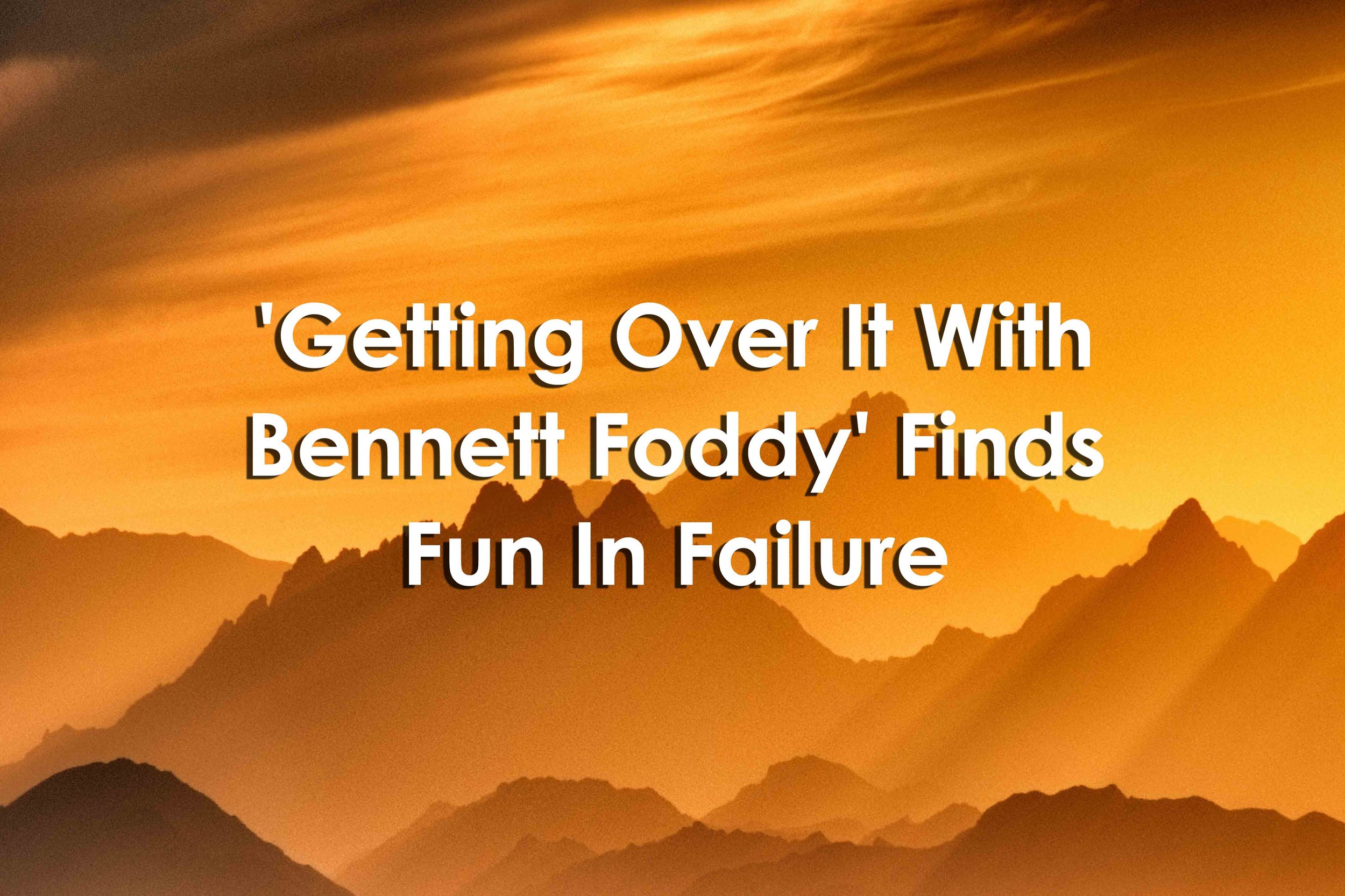 Steam Community :: Getting Over It with Bennett Foddy