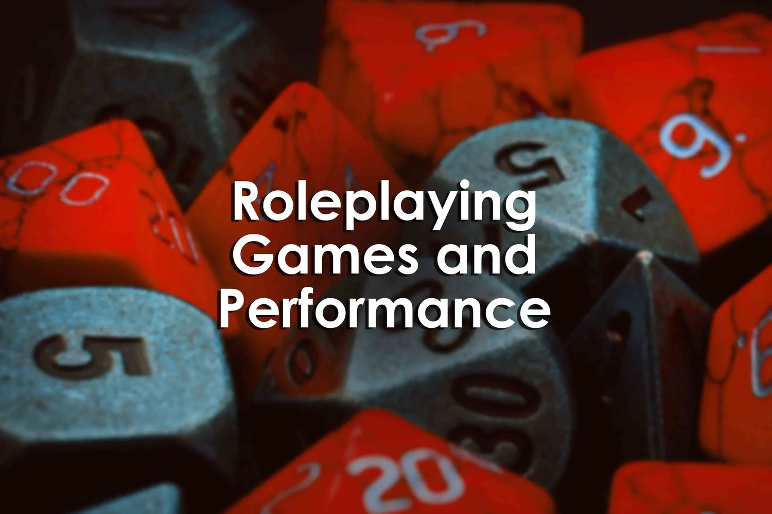 Game Role Rl Roleplaying Games and Performance — University XP