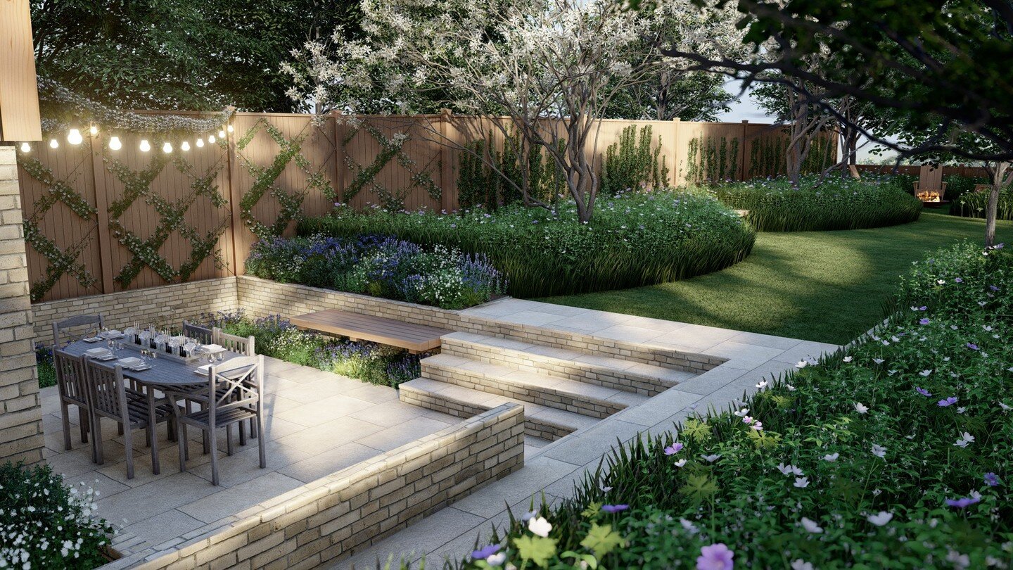 Conceptual plans approved and moving onto the detailing of this project on the Dulwich Estate. 
A sunken dining terrace and extensive planting leads to a remodelled studio and additional seating area at the foot of the garden
.
.
.
.
.
#gardens #gard