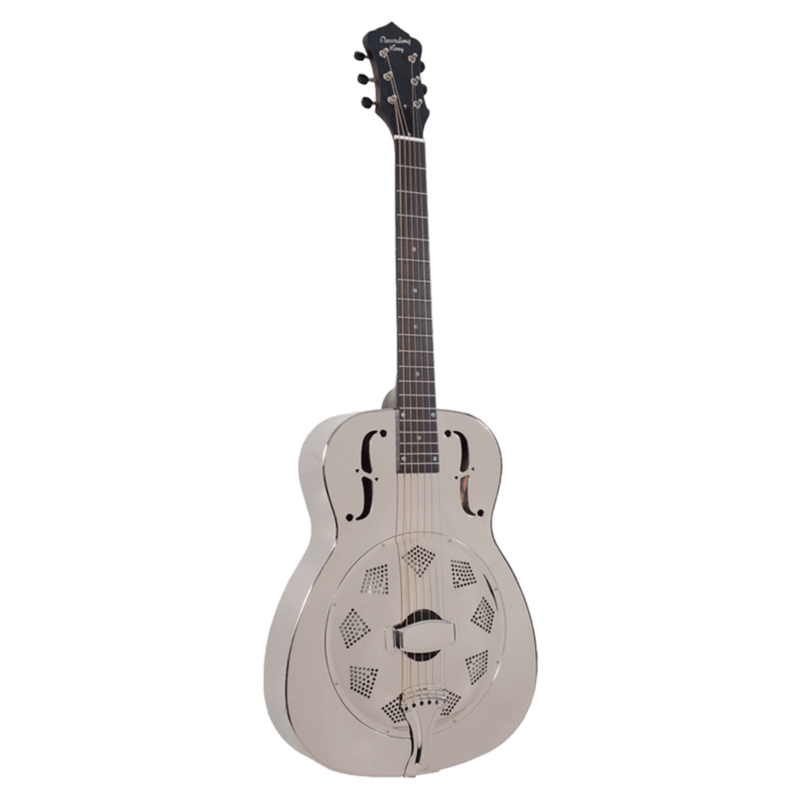 Recording King Metal Body Guitar - Round Holes
