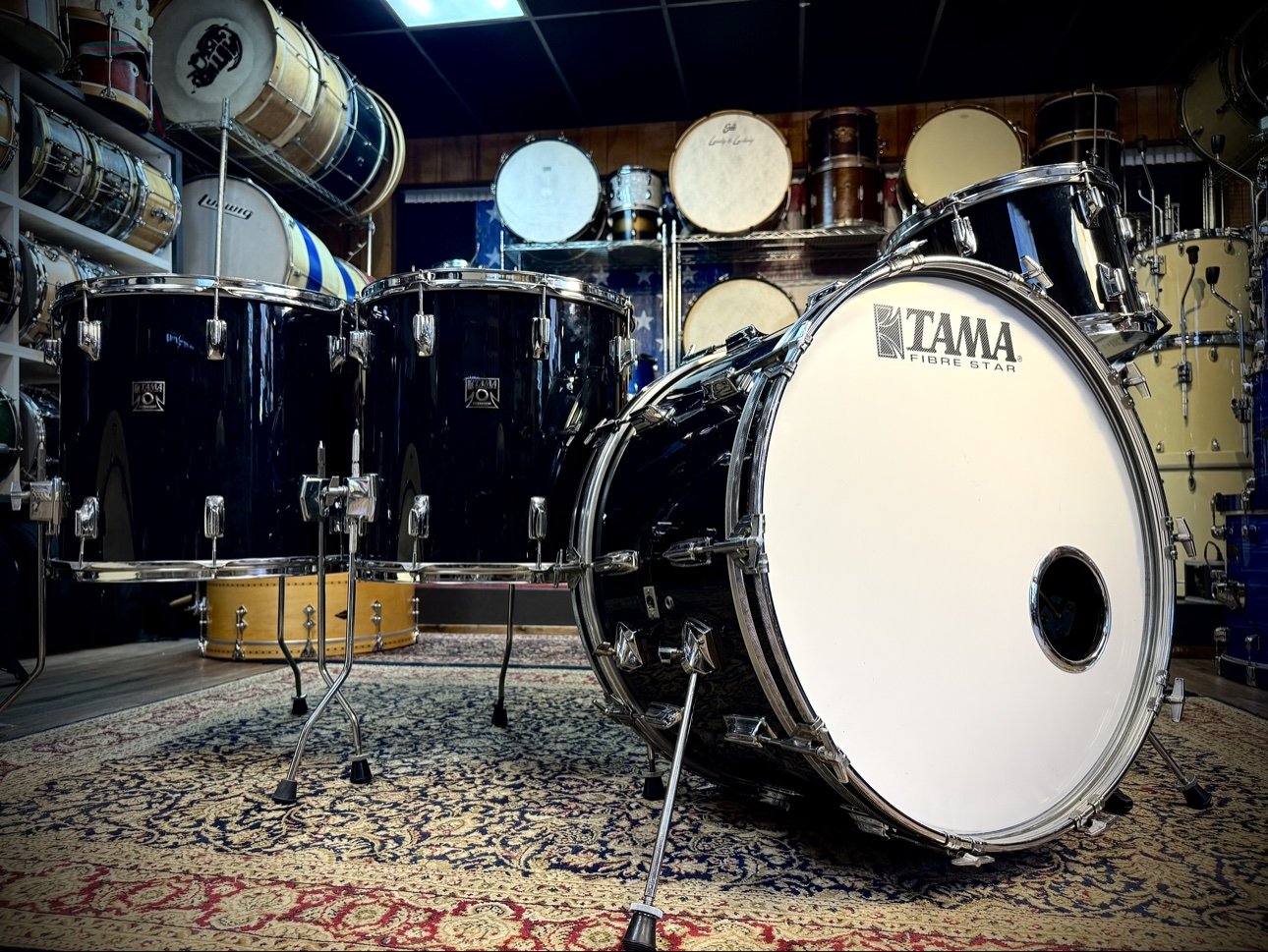 1980s Tama Fibrestar 13/16/18/24