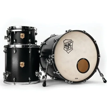 SJC Tour Series 3-Piece Kit - Matte Black
