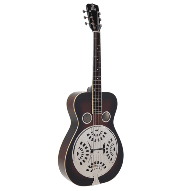 Recording King Roundneck Resonator - Mahogany Vintage Sunburst