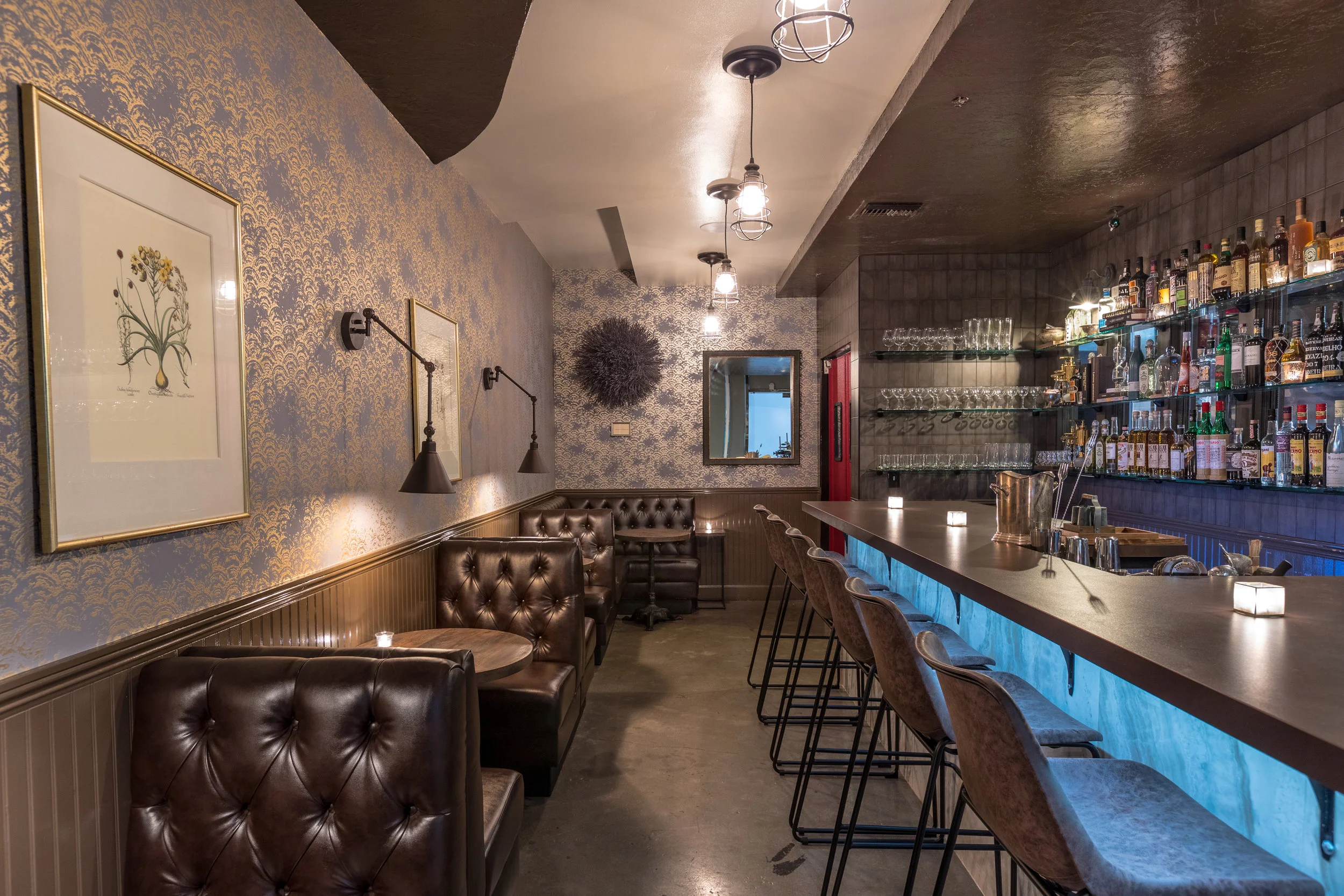 scratch bar and kitchen interior
