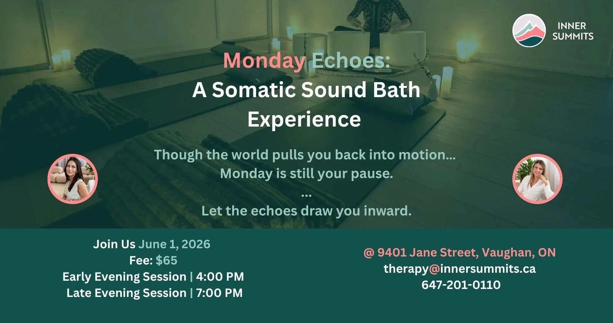 sound therapy using crystal bowl, Himalayan bowls and vocals t regulate the nervou system